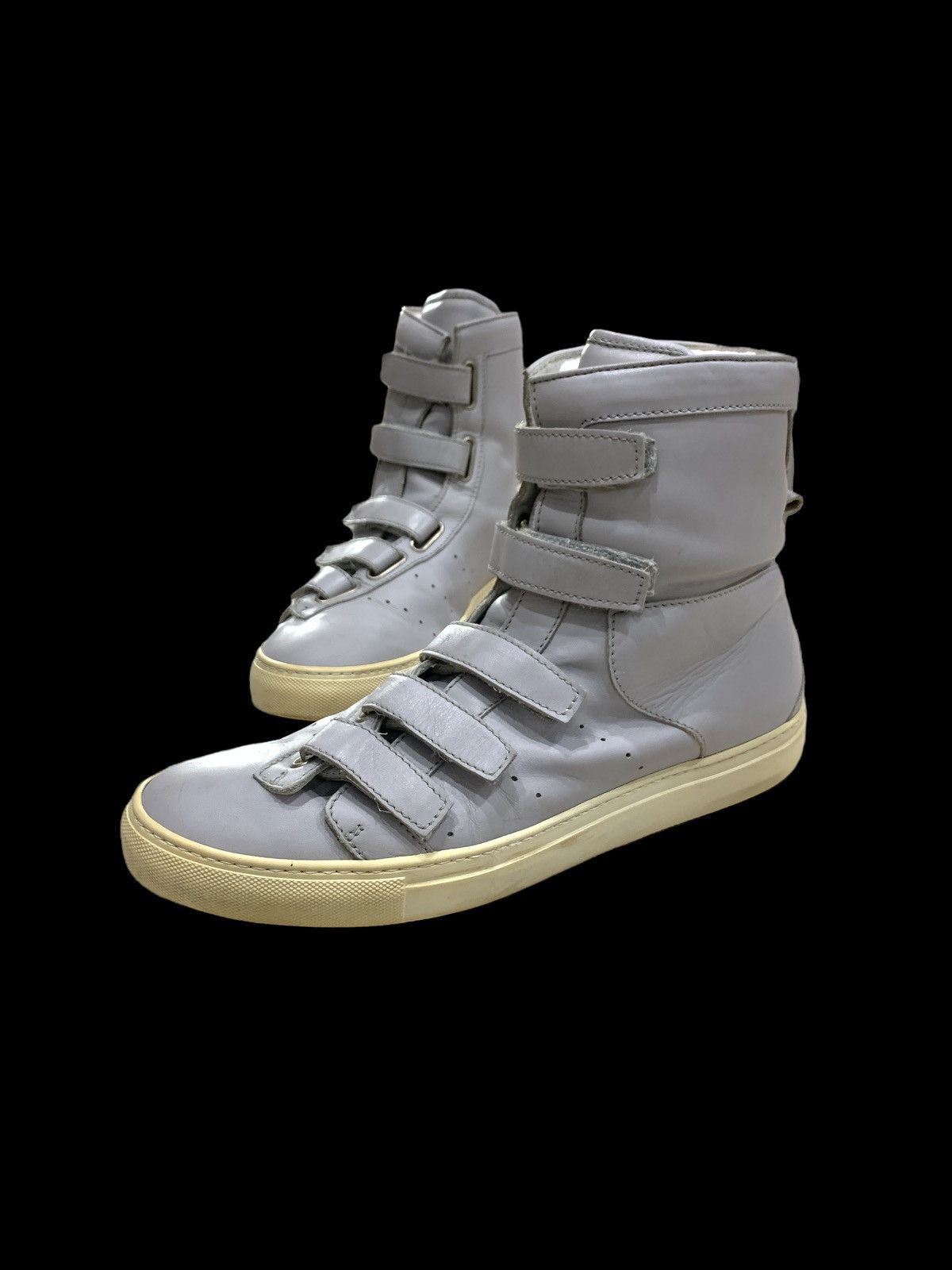 Kris Van Assche FW2009 MULTI STRAPS LEATHER BOOTS SHOES Size US 9.5 / EU 42-43 - 4 Thumbnail