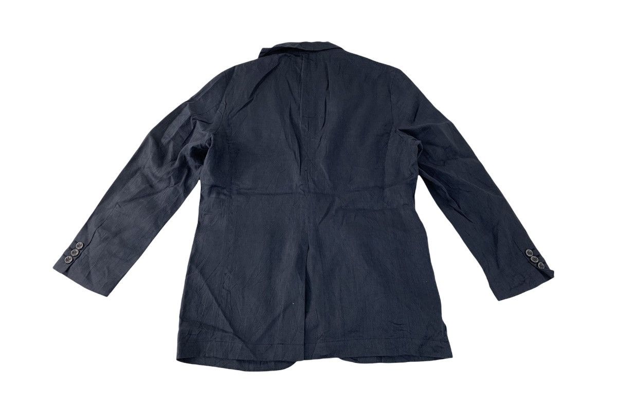 Japanese Brand D’ Homme A Homme Coat Blazer Double Pocket Workwear Design Size 48S - 9 Thumbnail
