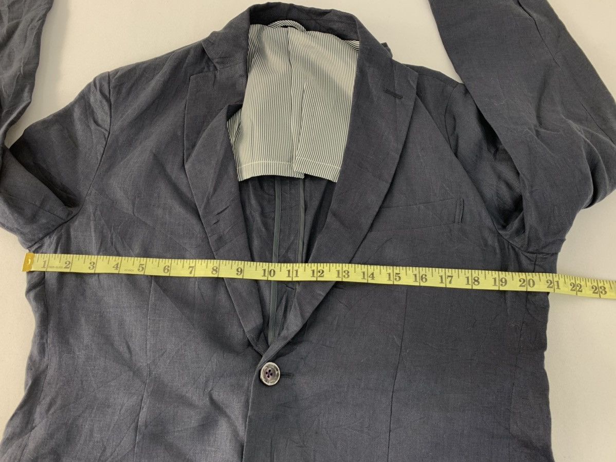 Japanese Brand D’ Homme A Homme Coat Blazer Double Pocket Workwear Design Size 48S - 10 Thumbnail