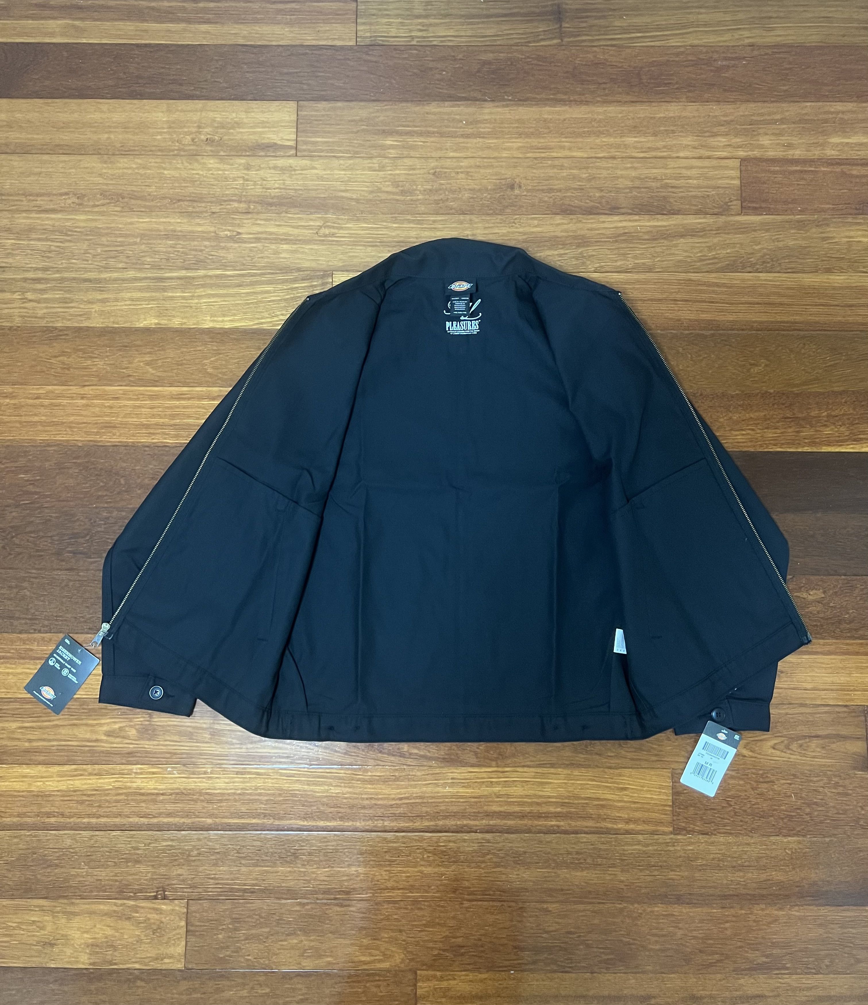 Dickies 💚 Pleasures x Big L x Dickies Eisenhower Jacket Black NEW Size US M / EU 48-50 / 2 - 3 Thumbnail