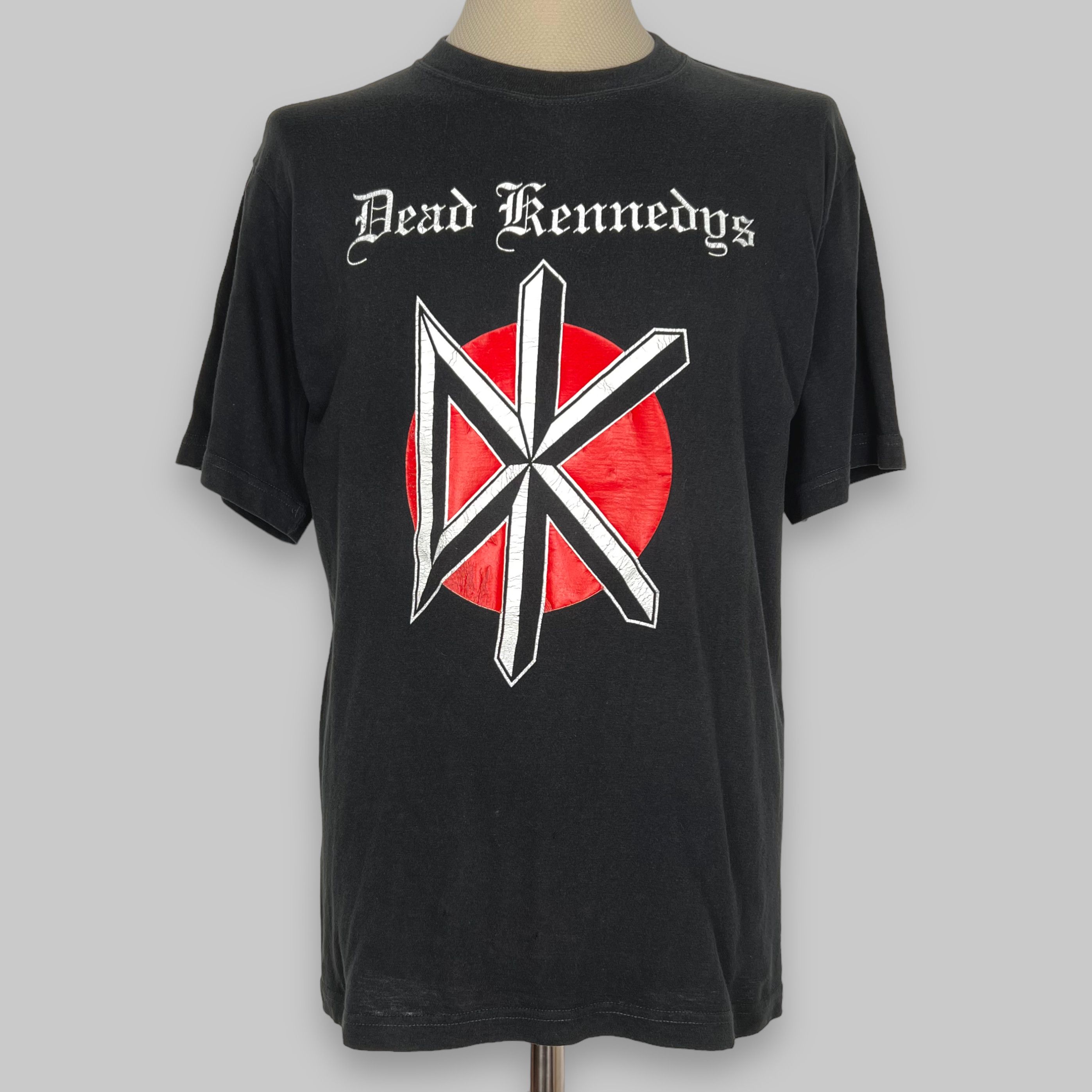 Band Tees Vintage Late 90s Dead Kennedys Logo Euro T Shirt Size US L / EU 52-54 / 3 - 1 Thumbnail