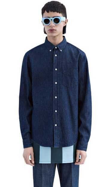 Acne Studios [48] Isherwood Twill Denim Shirt (AW15) Size US M / EU 48-50 / 2 - 8 Thumbnail