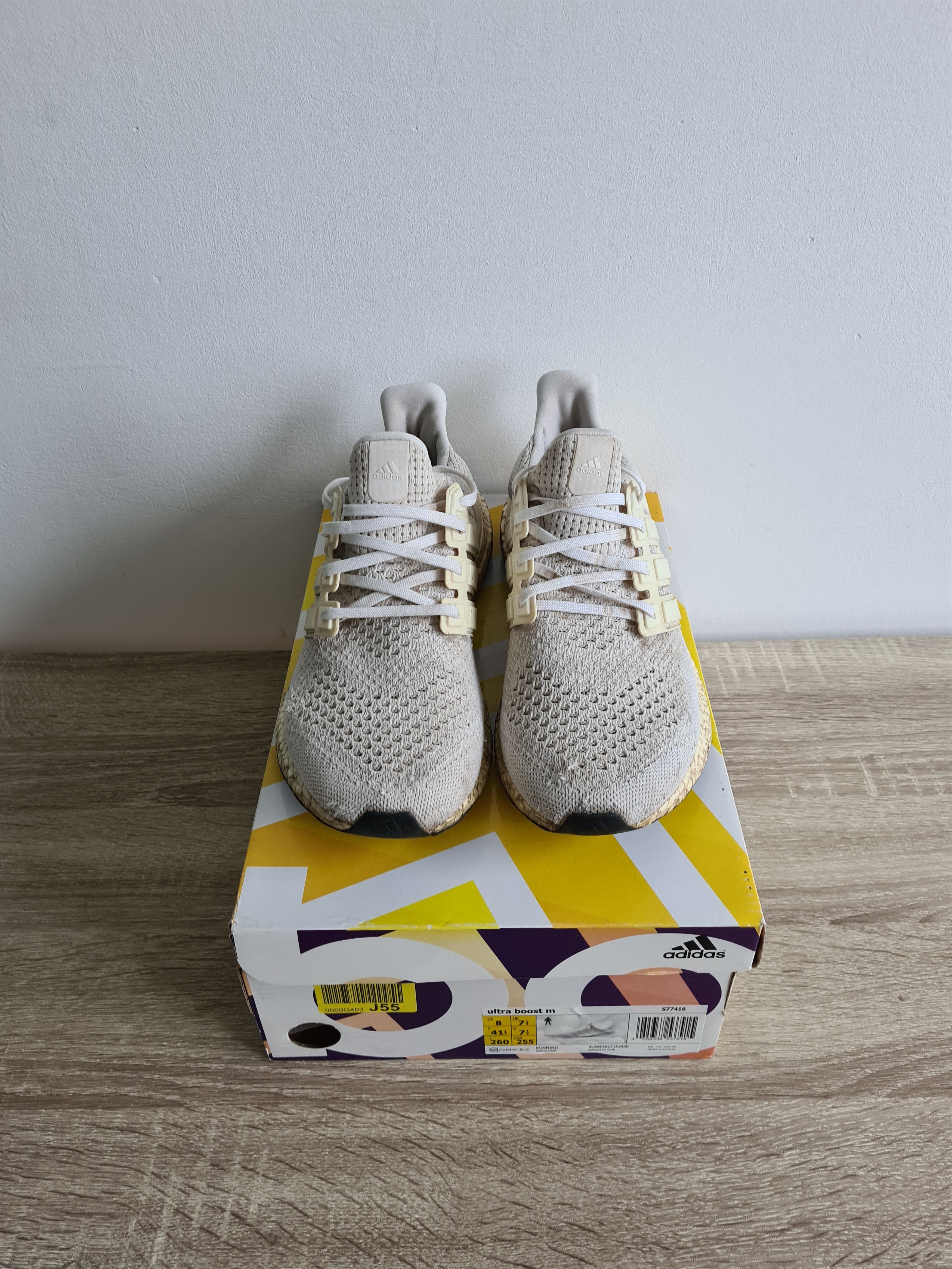 Adidas Ultra Boost OG White Size US 8 / EU 41 - 2 Thumbnail