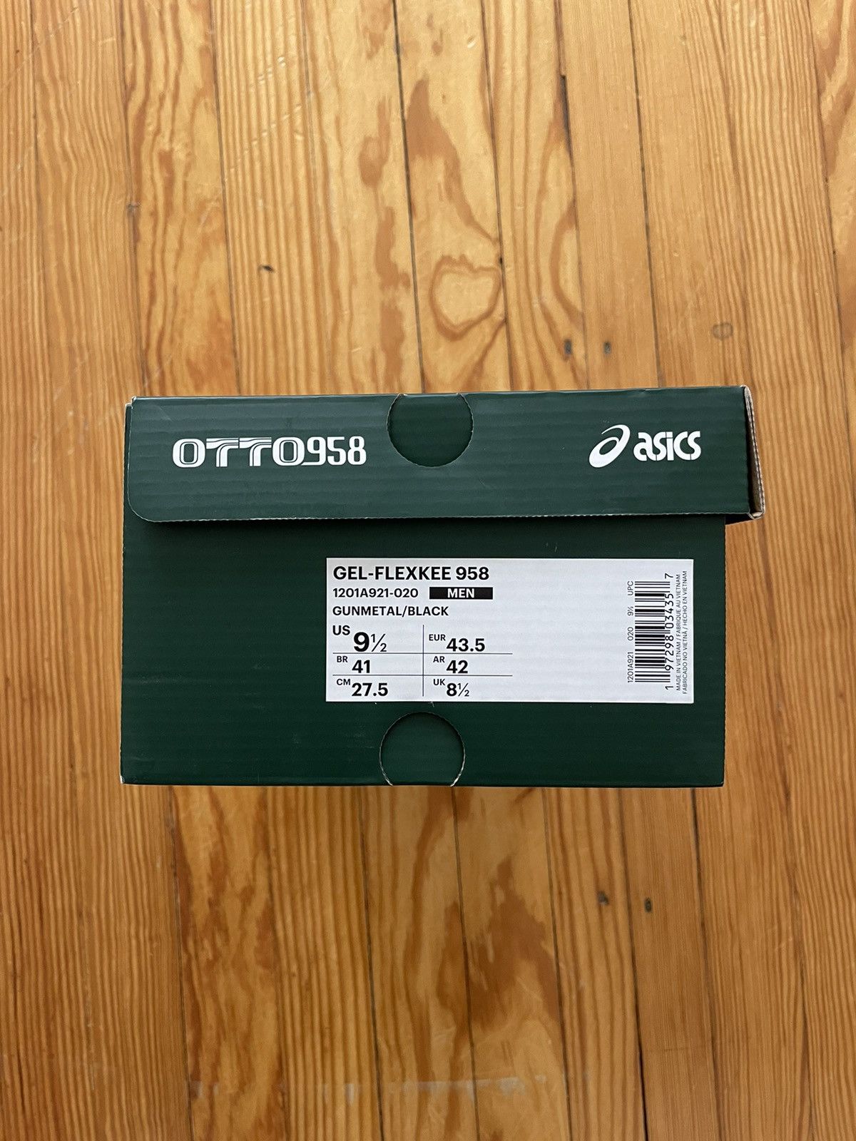 Asics × Kiko Kostadinov × OTTO 958 ASICS Otto 958 Kiko Gel - Flexkee 950 Gunmetal Grey Size US 9.5 / EU 42-43 - 6 Thumbnail