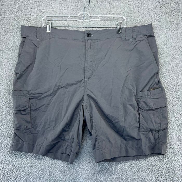 Vintage Magellan Shorts Men's 2XL Gray Cargo Fishing Lightweight Packable  Pockets 9