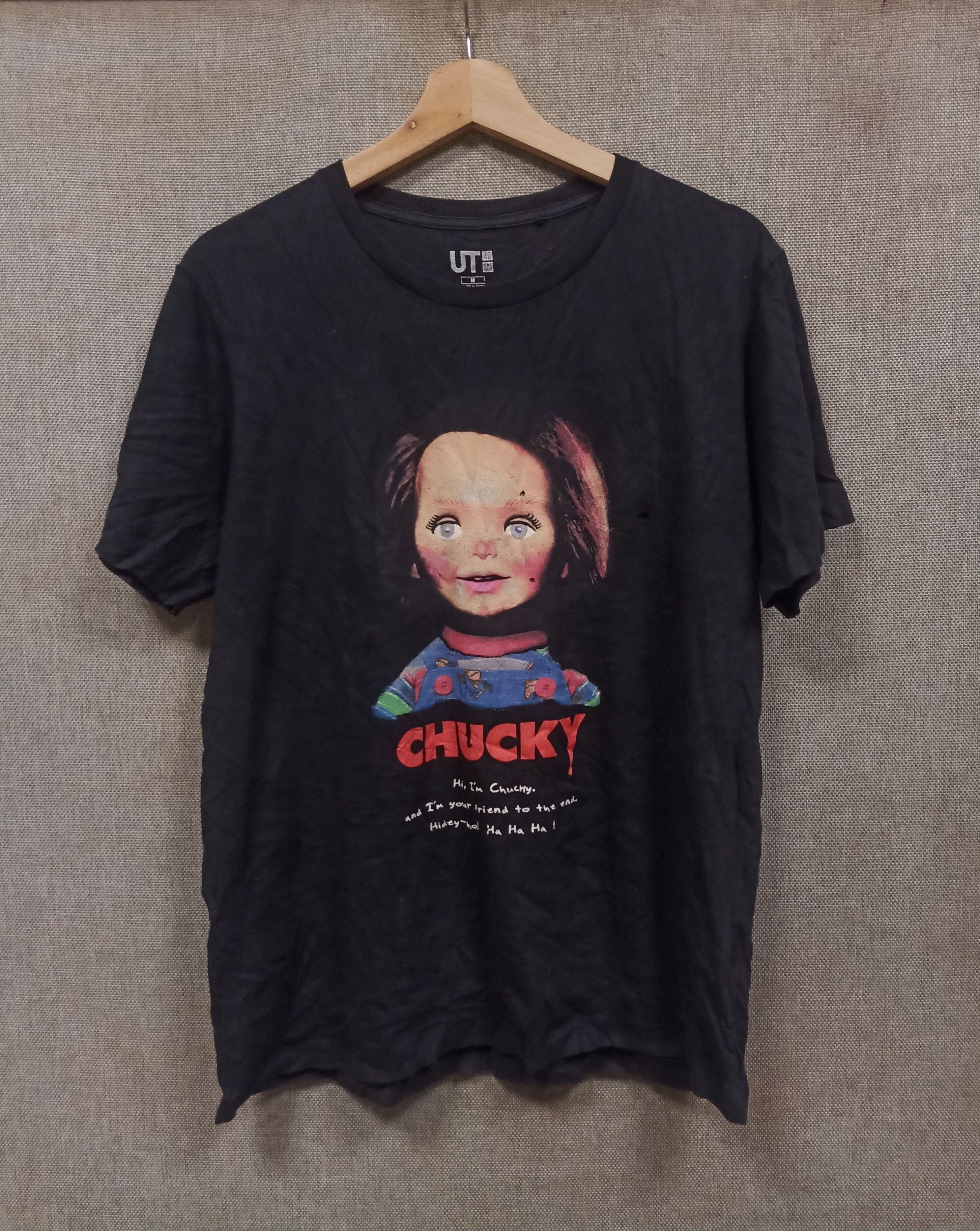 Uniqlo Chucky child play horror movie tee | Grailed