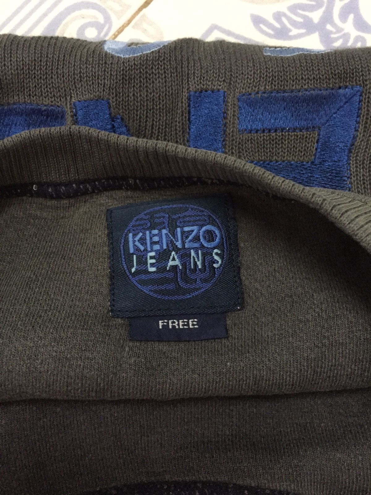 Kenzo Kenzo Jeans Spellout Sweatshirt Made in Japan Size US M / EU 48-50 / 2 - 14 Thumbnail