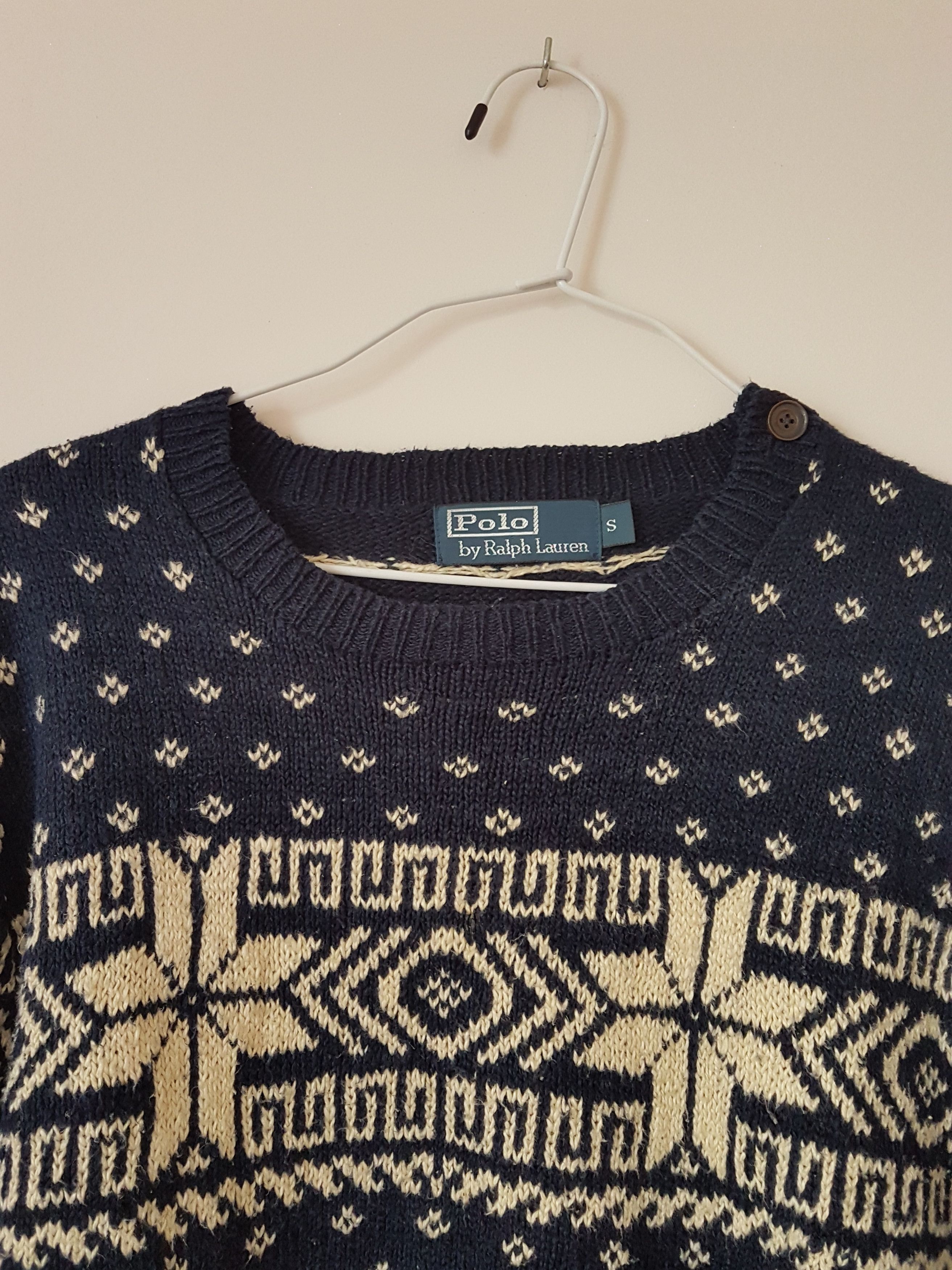 Polo Ralph Lauren Cotton / Linen Nordic Sweater Size US S / EU 44-46 / 1 - 2 Thumbnail
