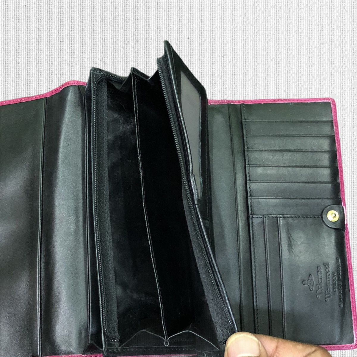 Genuine Leather × Vivienne Westwood Vivienne Westwood Leather Wallet Size ONE SIZE - 5 Thumbnail