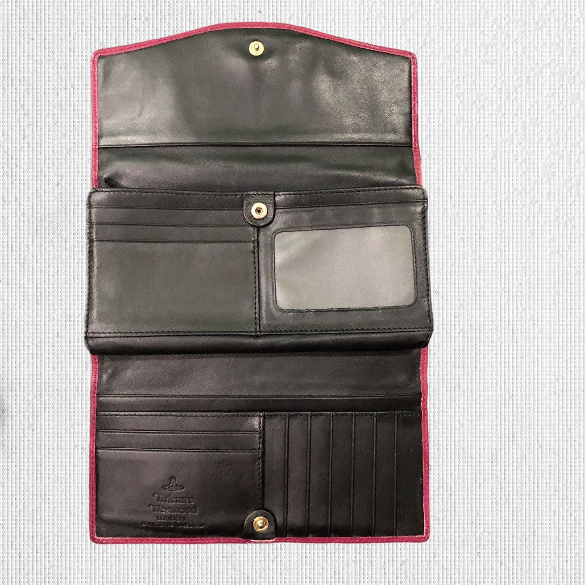 Genuine Leather × Vivienne Westwood Vivienne Westwood Leather Wallet Size ONE SIZE - 3 Thumbnail