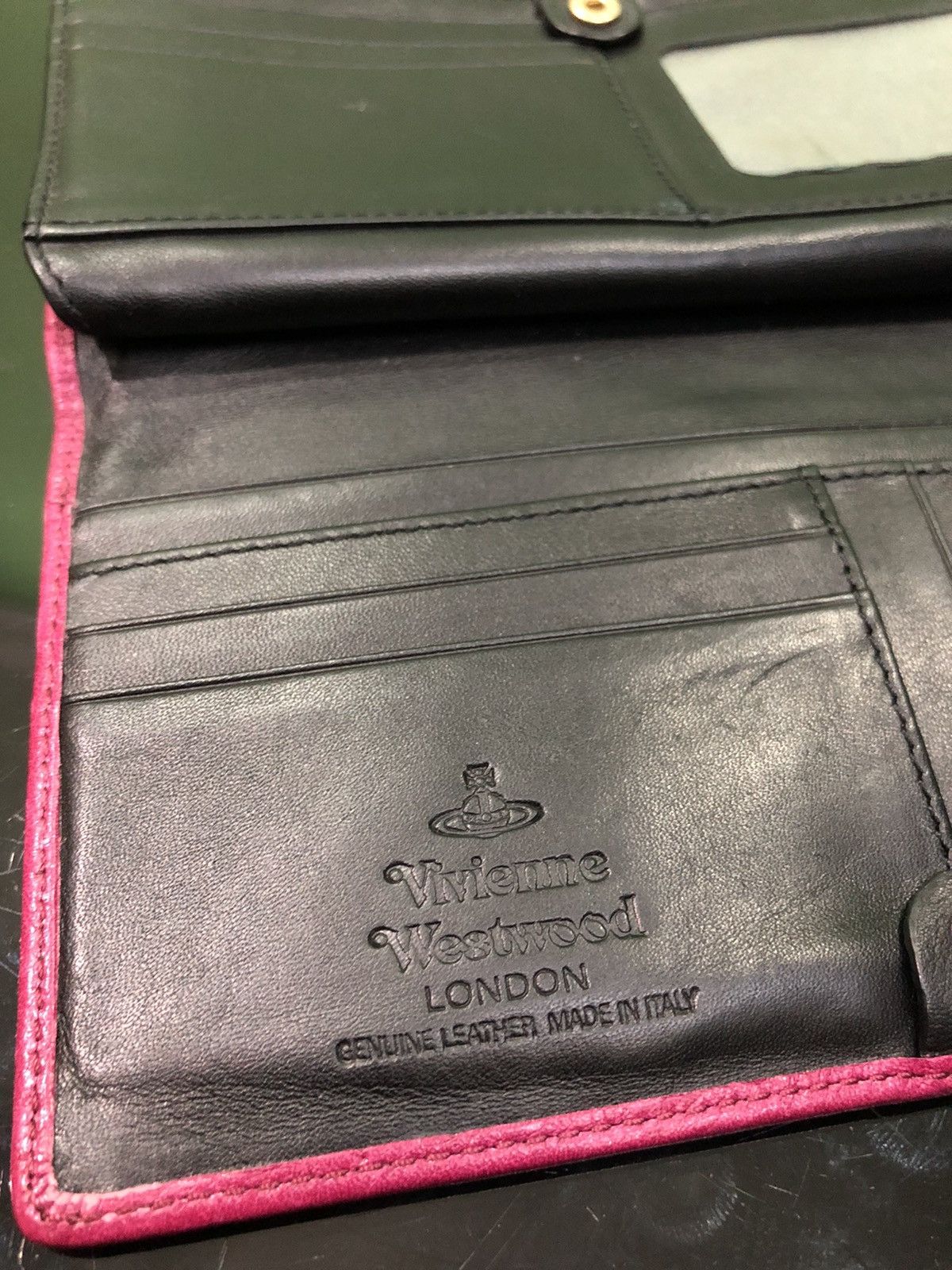 Genuine Leather × Vivienne Westwood Vivienne Westwood Leather Wallet Size ONE SIZE - 4 Thumbnail