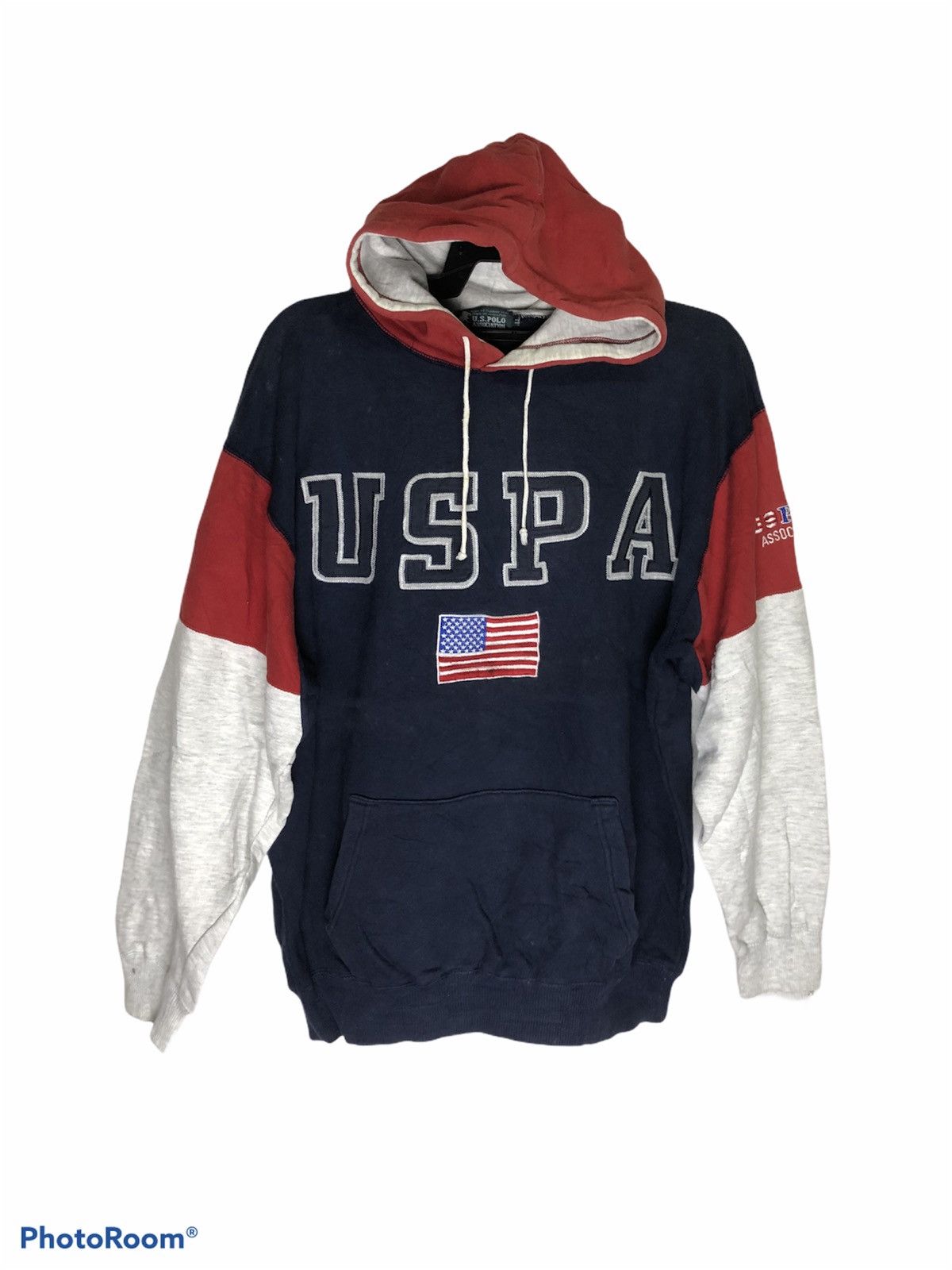 Beverly Hills Polo Club × U.S. Polo Assn. × Vintage Vintage hodie U.S POLO ASSOCIATION size XL Size US XL / EU 56 / 4 - 1 Thumbnail