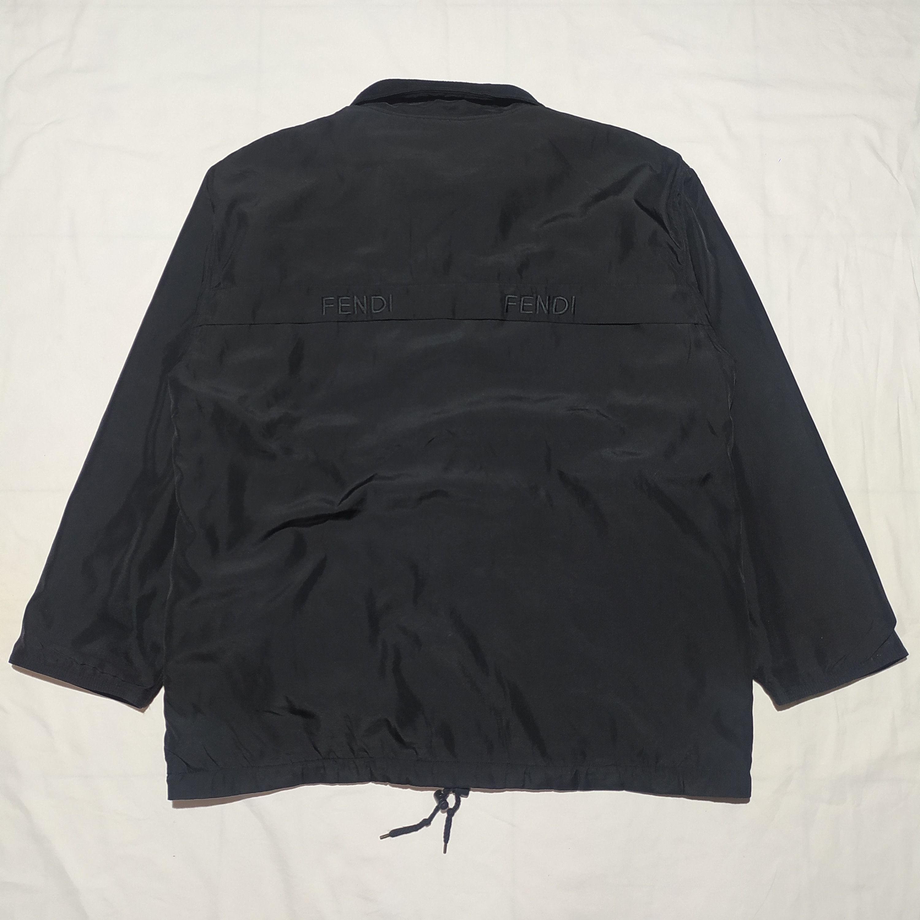 Fendi × Vintage Vintage Fendi embroidery reversible jacket Size US L / EU 52-54 / 3 - 2 Thumbnail