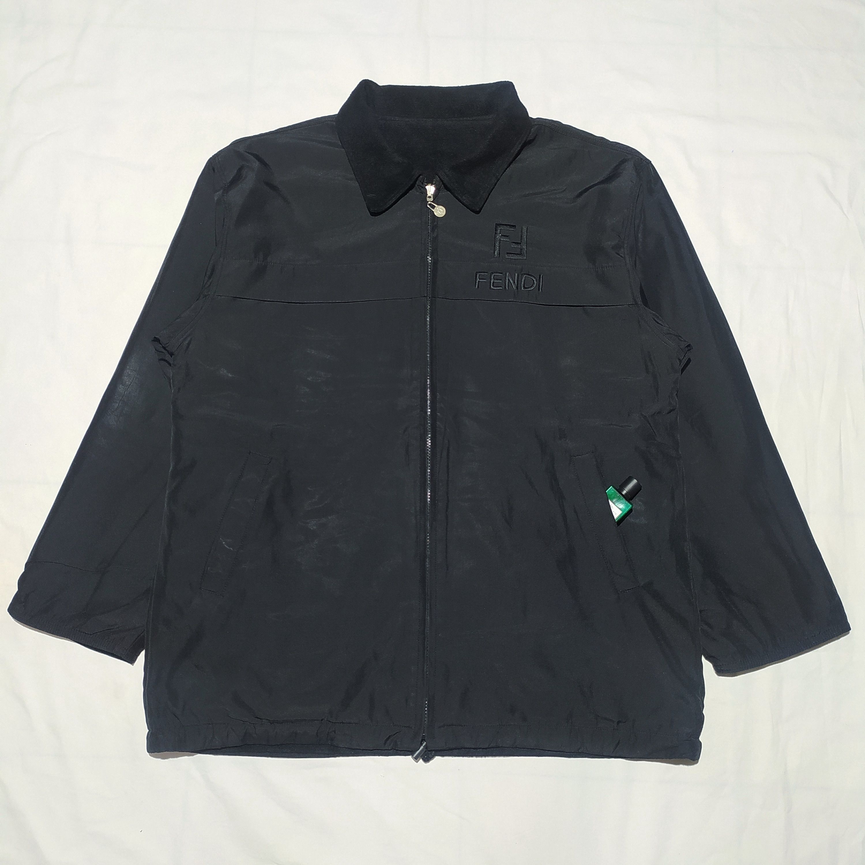 Fendi × Vintage Vintage Fendi embroidery reversible jacket Size US L / EU 52-54 / 3 - 1 Thumbnail