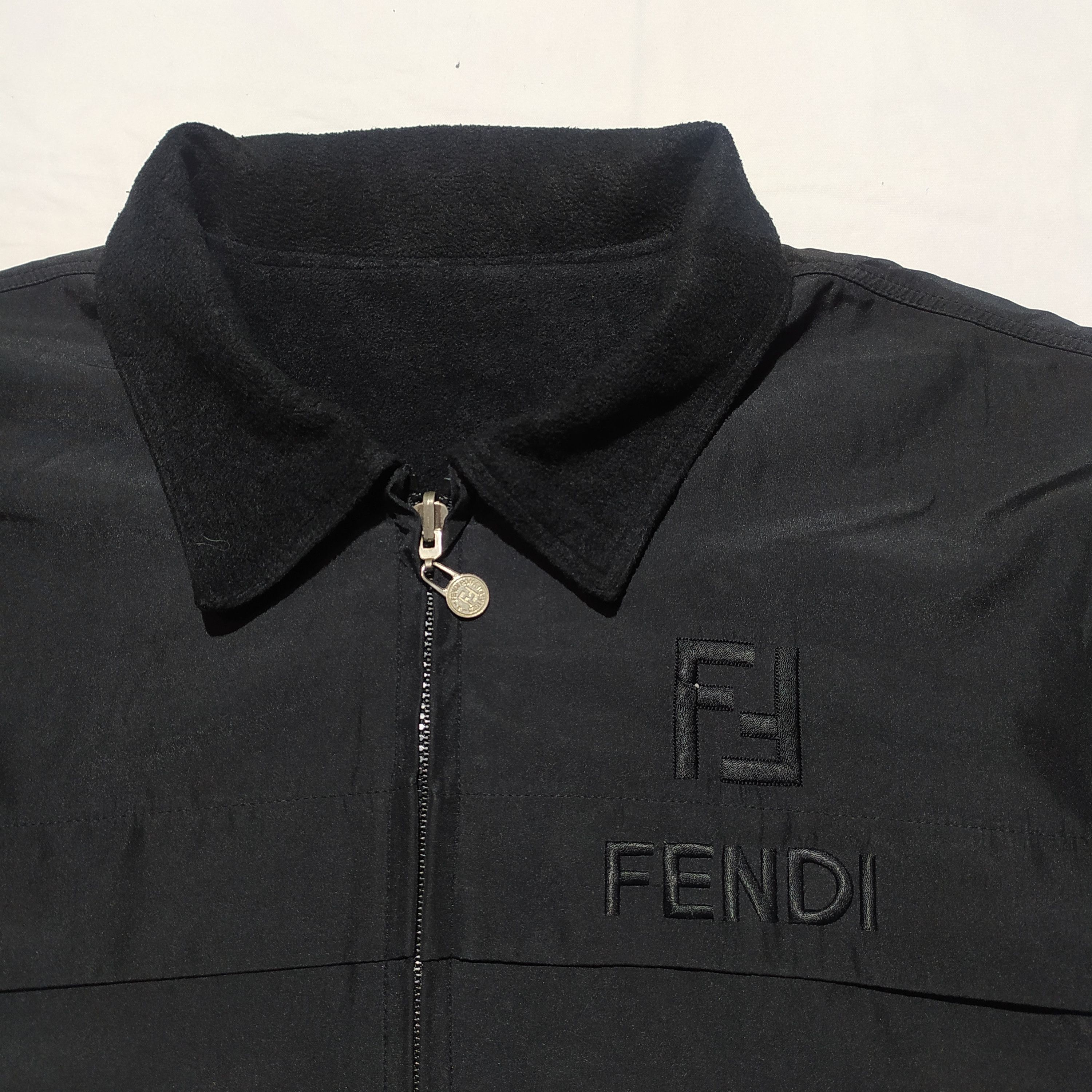 Fendi × Vintage Vintage Fendi embroidery reversible jacket Size US L / EU 52-54 / 3 - 4 Thumbnail