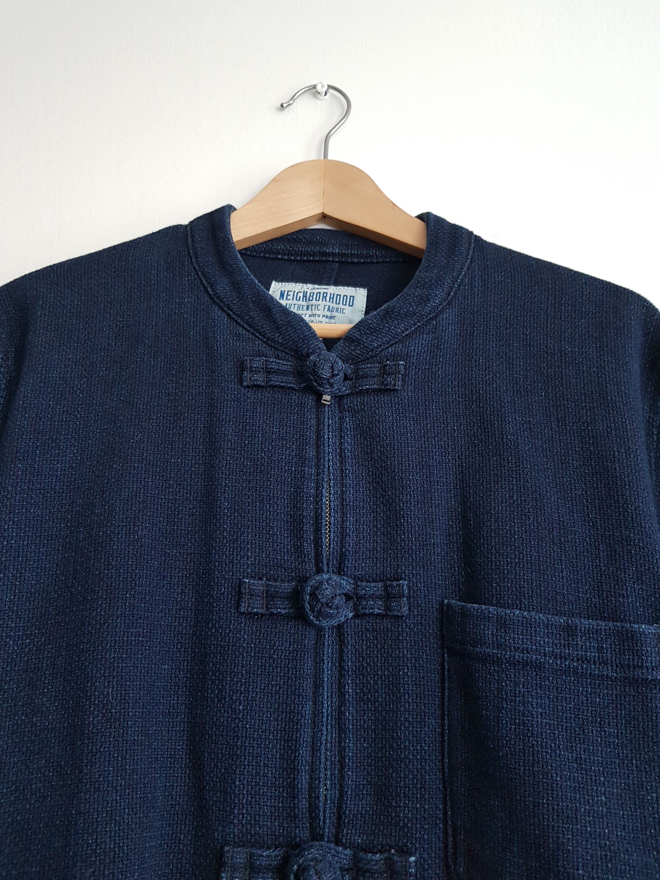 Neighborhood Indigo Collection Sashiko Kung Fu Jacket Size US M / EU 48-50 / 2 - 3 Thumbnail