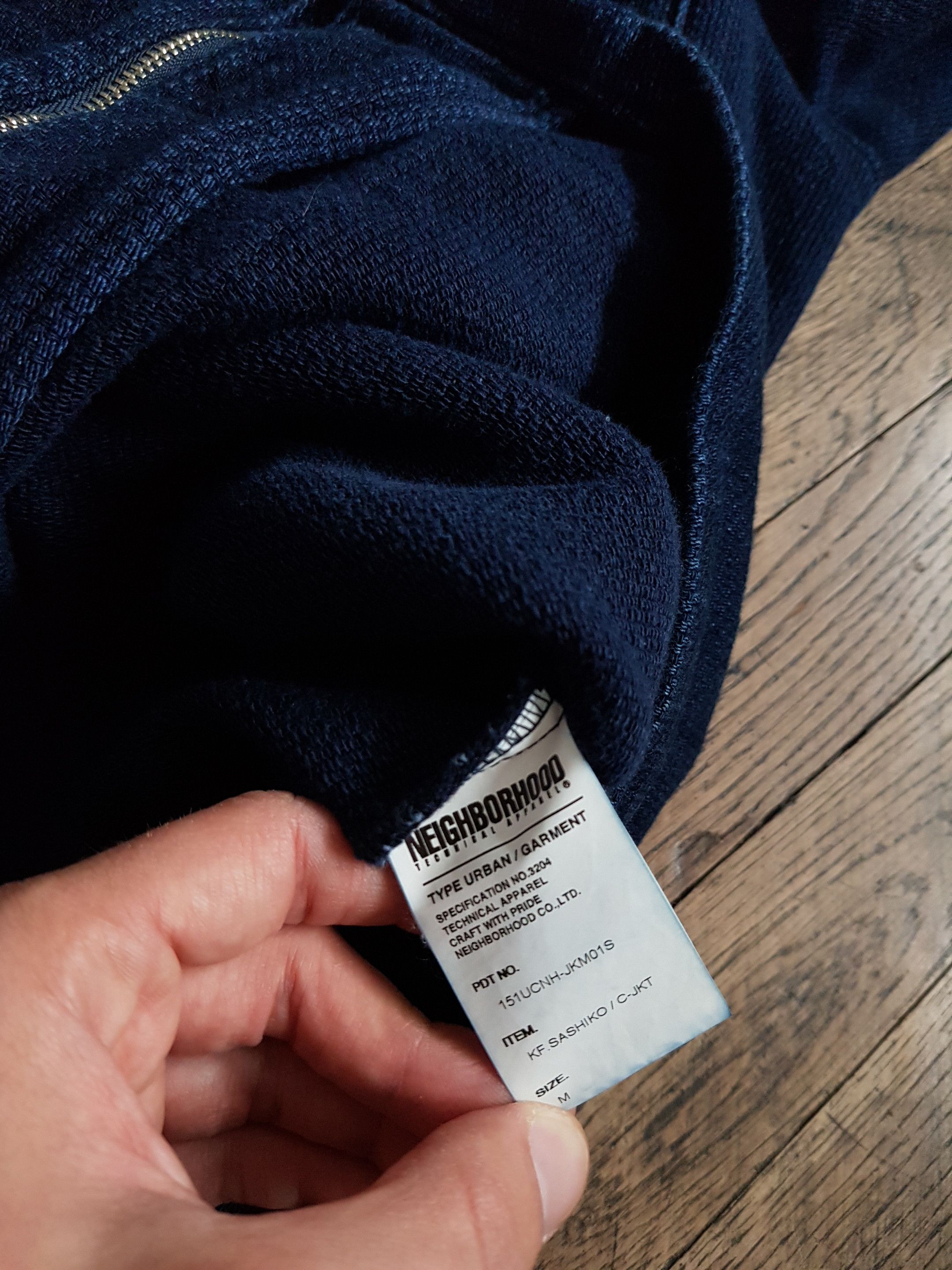 Neighborhood Indigo Collection Sashiko Kung Fu Jacket Size US M / EU 48-50 / 2 - 6 Thumbnail