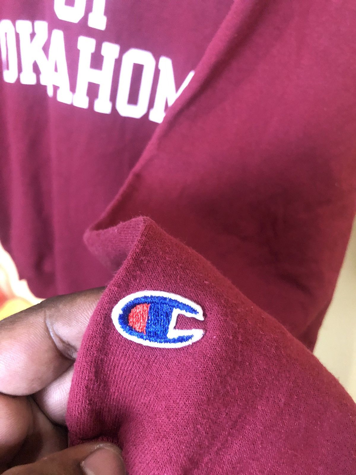 Champion × Japanese Brand × Vintage Vtg sweatshirt Champion University of Oklahama size M Size US M / EU 48-50 / 2 - 3 Thumbnail