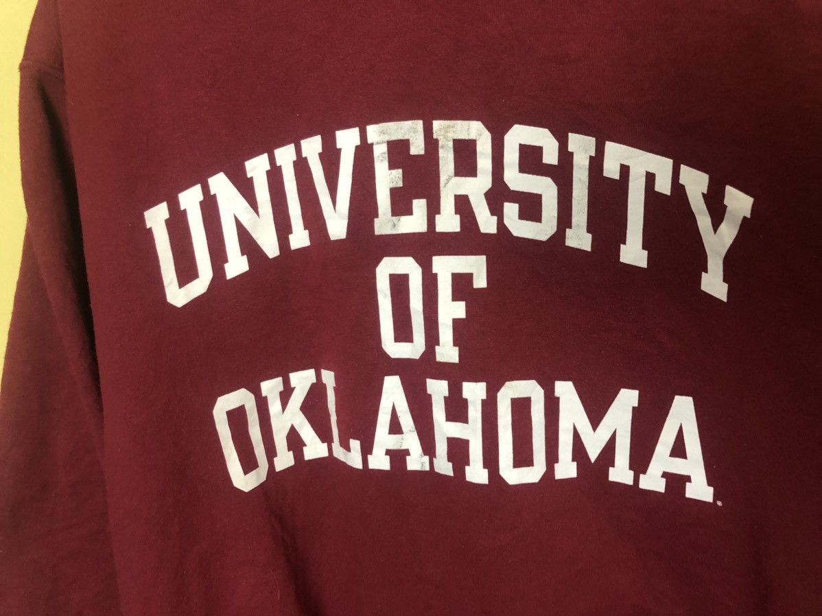 Champion × Japanese Brand × Vintage Vtg sweatshirt Champion University of Oklahama size M Size US M / EU 48-50 / 2 - 4 Thumbnail
