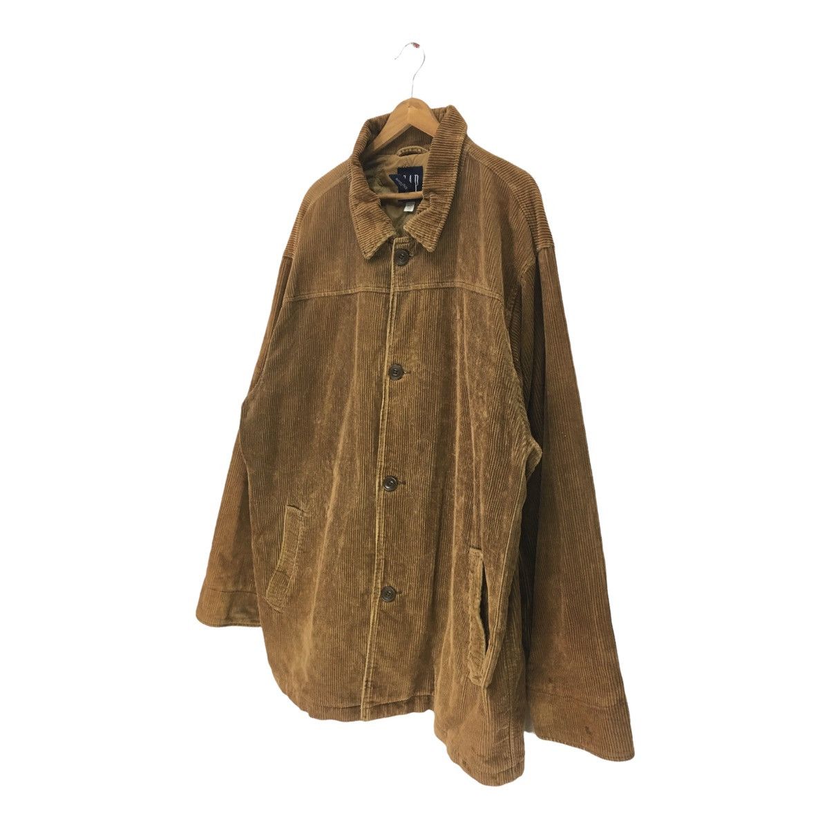 Gap × Vintage Vintage Gap Corduroy Brown Jacket Size US XL / EU 56 / 4 - 5 Thumbnail