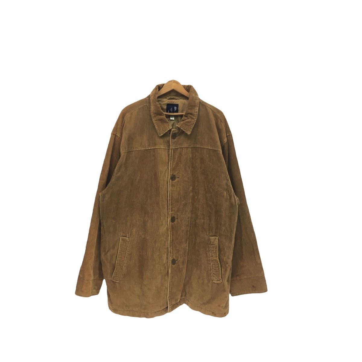 Gap × Vintage Vintage Gap Corduroy Brown Jacket Size US XL / EU 56 / 4 - 1 Thumbnail