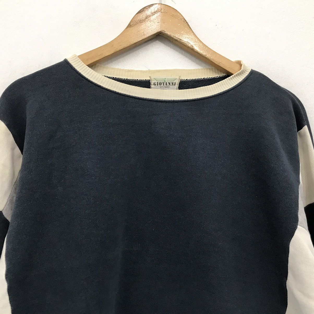 Designer Giovanni Uomo IL Potere Big Logo Sweatshirt Size M / US 6-8 / IT 42-44 - 4 Thumbnail