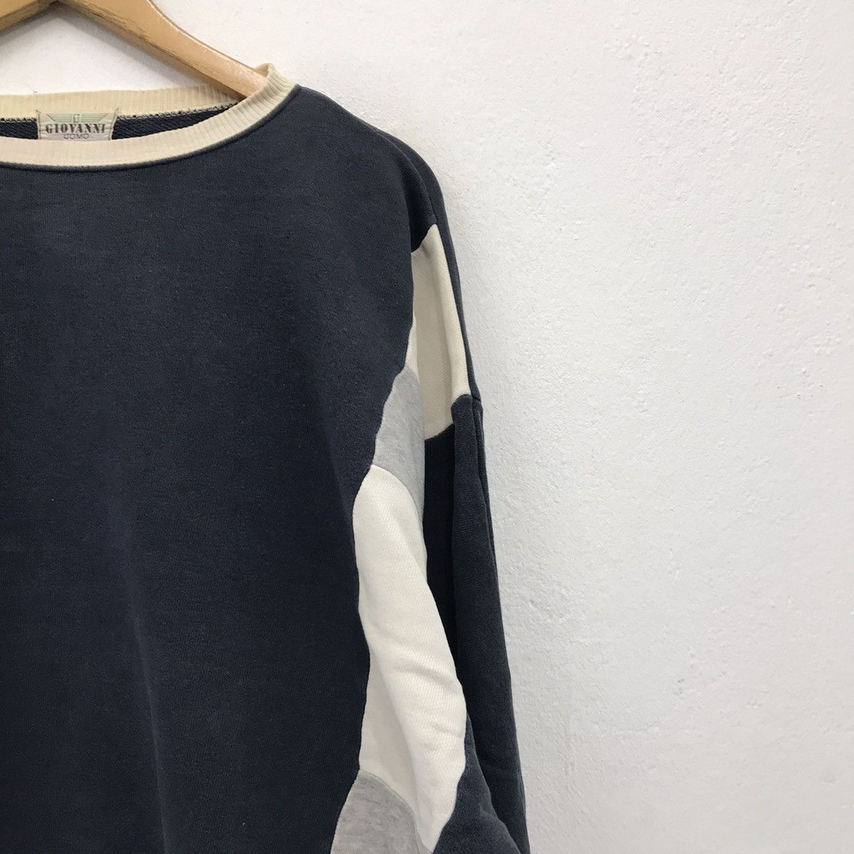 Designer Giovanni Uomo IL Potere Big Logo Sweatshirt Size M / US 6-8 / IT 42-44 - 6 Thumbnail