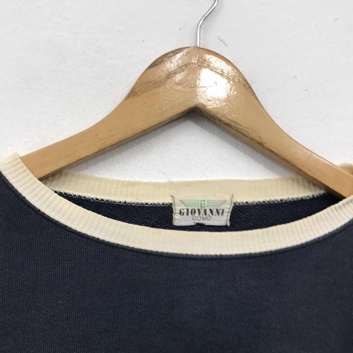 Designer Giovanni Uomo IL Potere Big Logo Sweatshirt Size M / US 6-8 / IT 42-44 - 8 Thumbnail
