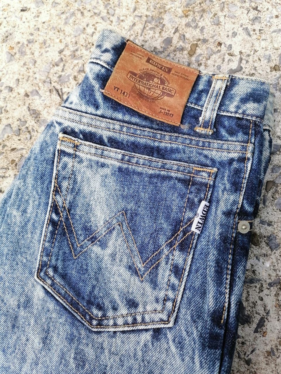 Edwin × Japanese Brand Edwin Acid Wash Denim Jeans Size US 27 - 4 Thumbnail