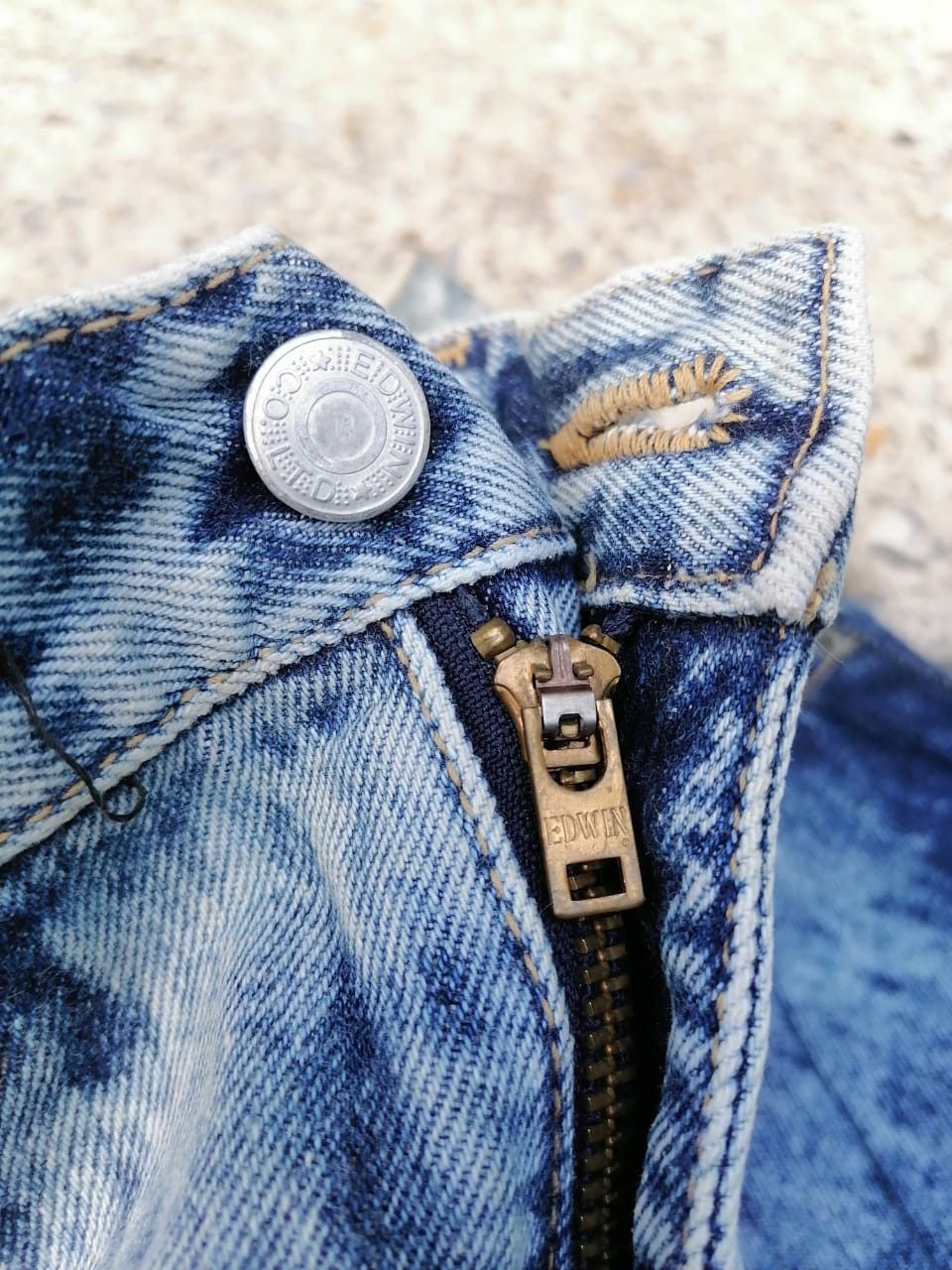 Edwin × Japanese Brand Edwin Acid Wash Denim Jeans Size US 27 - 5 Thumbnail