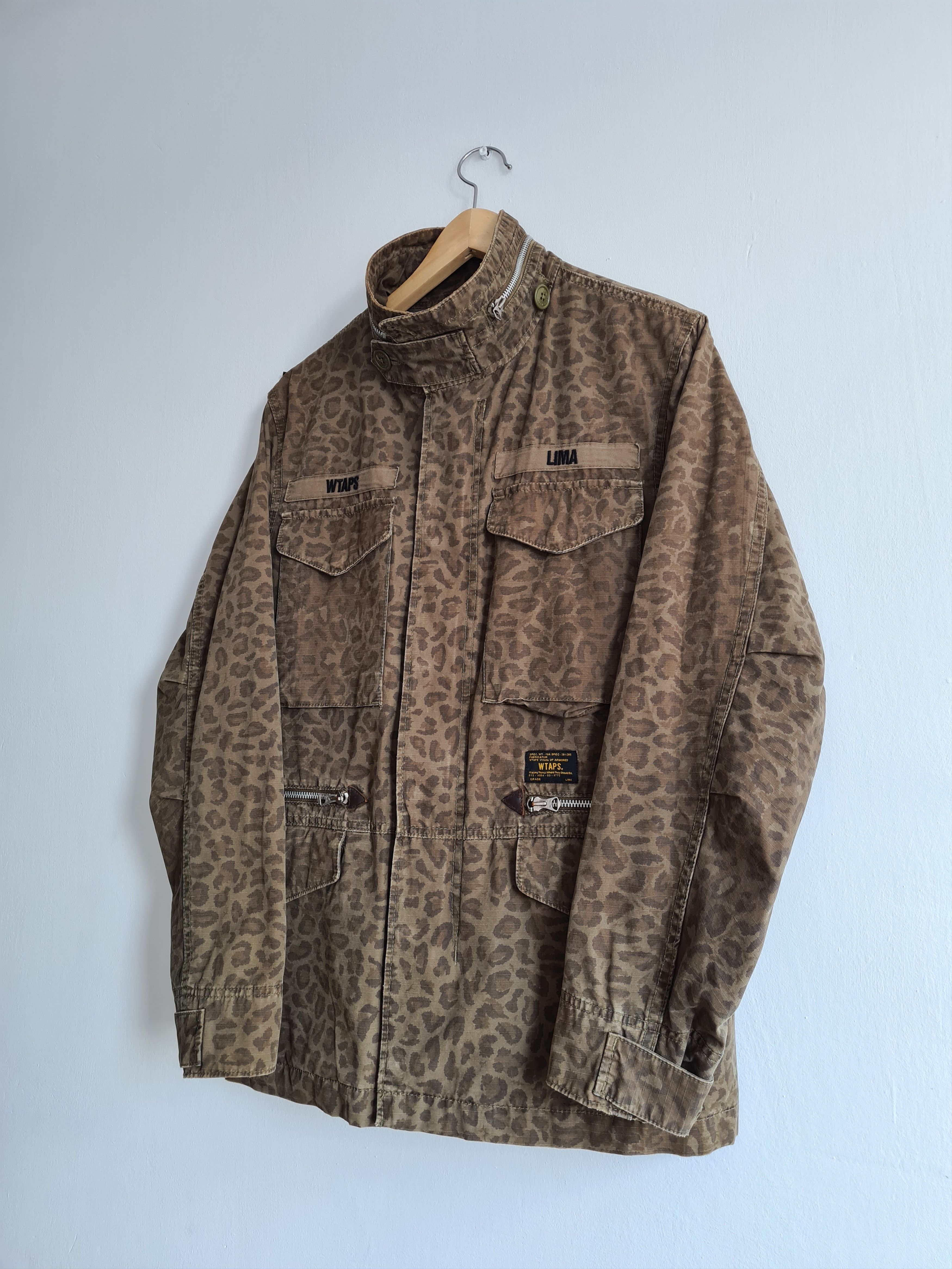 Wtaps Leopard Camo Ripstop M-65 Jacket FW12 Size US L / EU 52-54 / 3 - 3 Thumbnail
