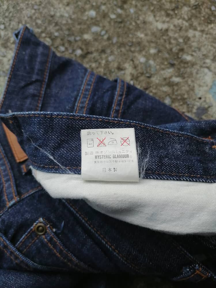 Hysteric Glamour × Japanese Brand Hysteric Glamour Slim Fit Denim Jeans Size US 28 / EU 44 - 6 Thumbnail