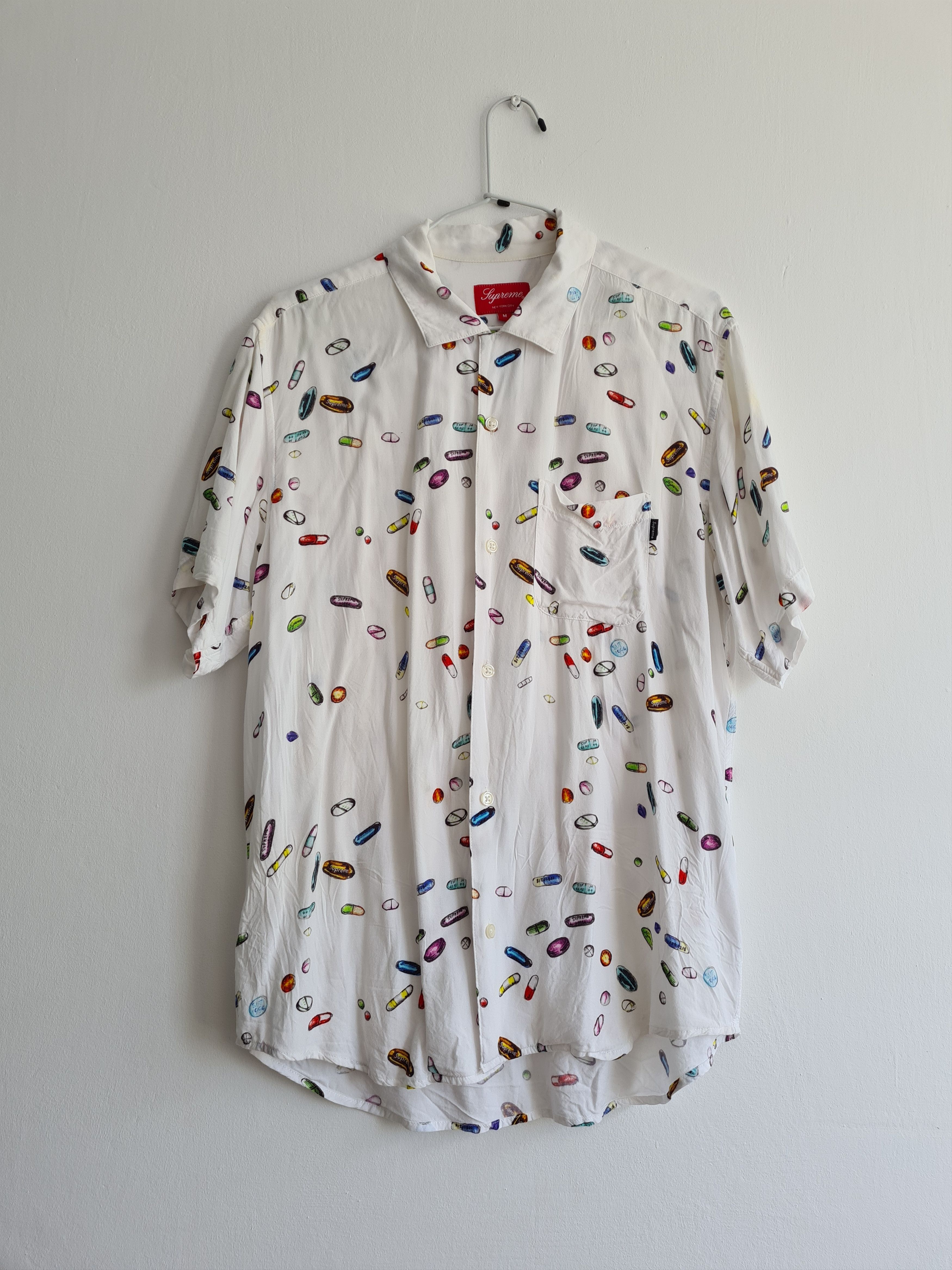 Supreme Supreme Heels Rayon Shirt | Grailed