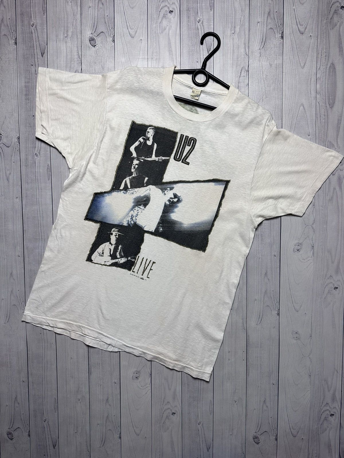 ミュージシャン U2 & BECK Tee Band Tees × Vintage Vintage U2 Rock tee tour tee Live 1987