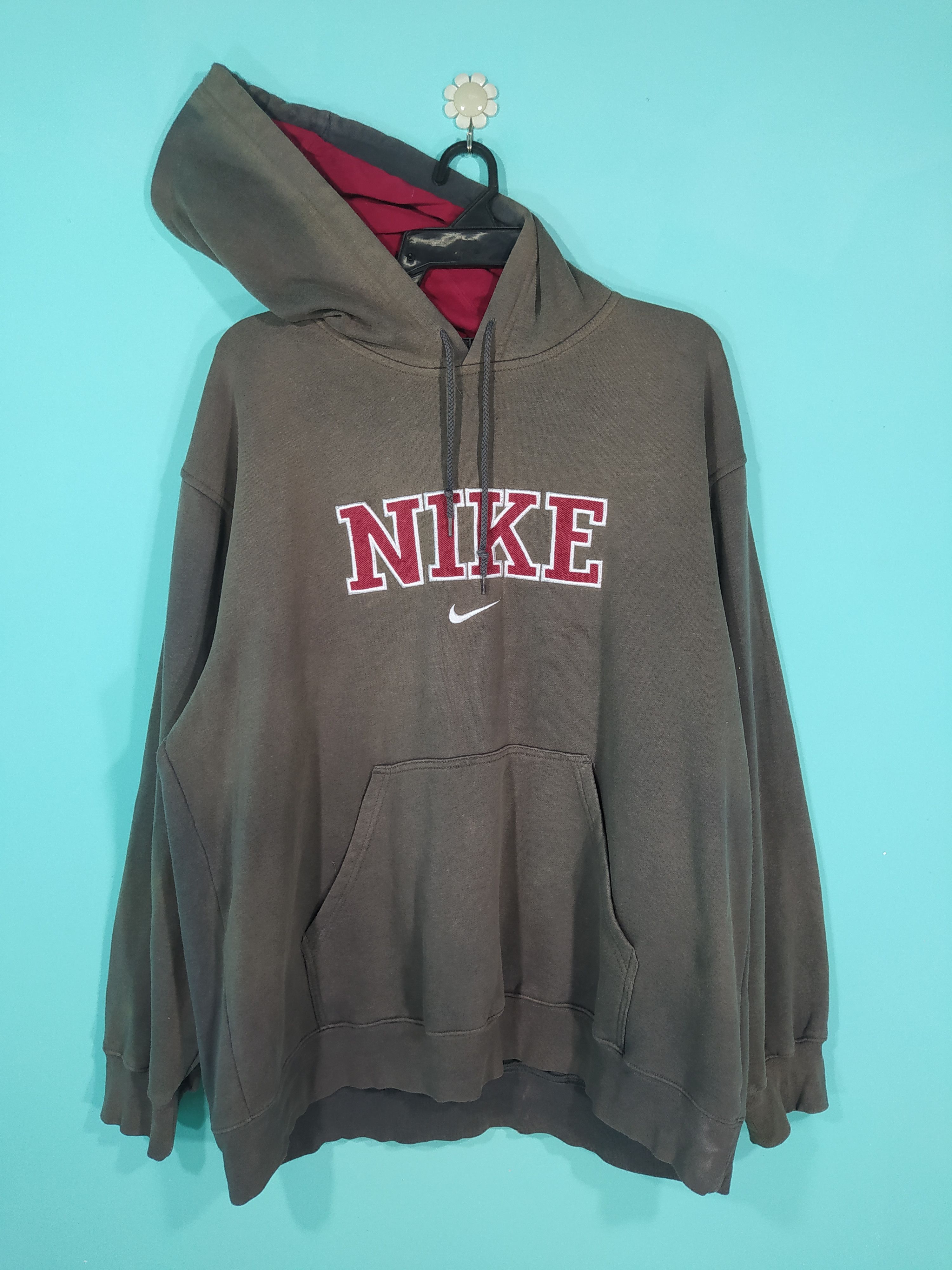 Nike × Vintage Vintage Y2K Sunfaded Nike Embroidery Logo Travis Size US M / EU 48-50 / 2 - 1 Thumbnail
