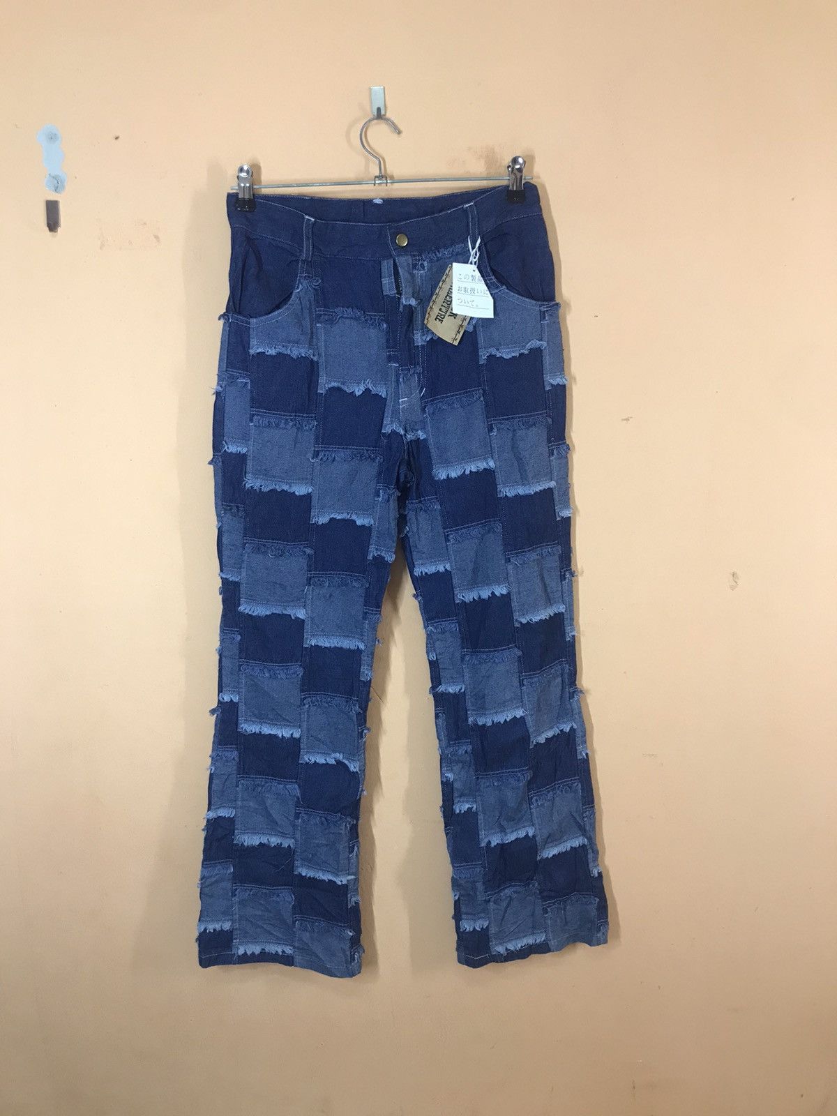 ‼️PATCHWORK DENIM SPIRITUAL DESIGN LIKE HYSTERIC GLAMOUR‼️