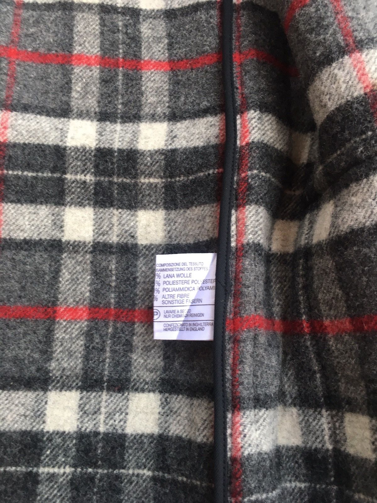 Burberry Rare🔥 Heavy Coat Burberry Made In england Nice design Size US L / EU 52-54 / 3 - 5 Thumbnail
