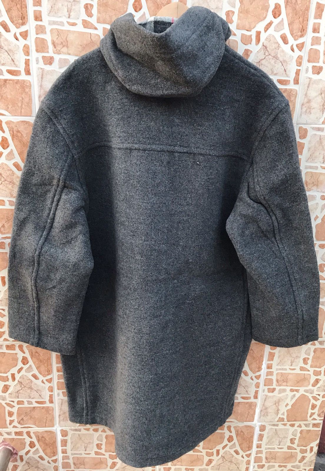 Burberry Rare🔥 Heavy Coat Burberry Made In england Nice design Size US L / EU 52-54 / 3 - 11 Thumbnail