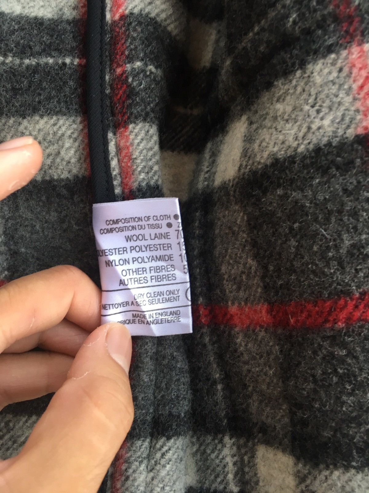 Burberry Rare🔥 Heavy Coat Burberry Made In england Nice design Size US L / EU 52-54 / 3 - 6 Thumbnail