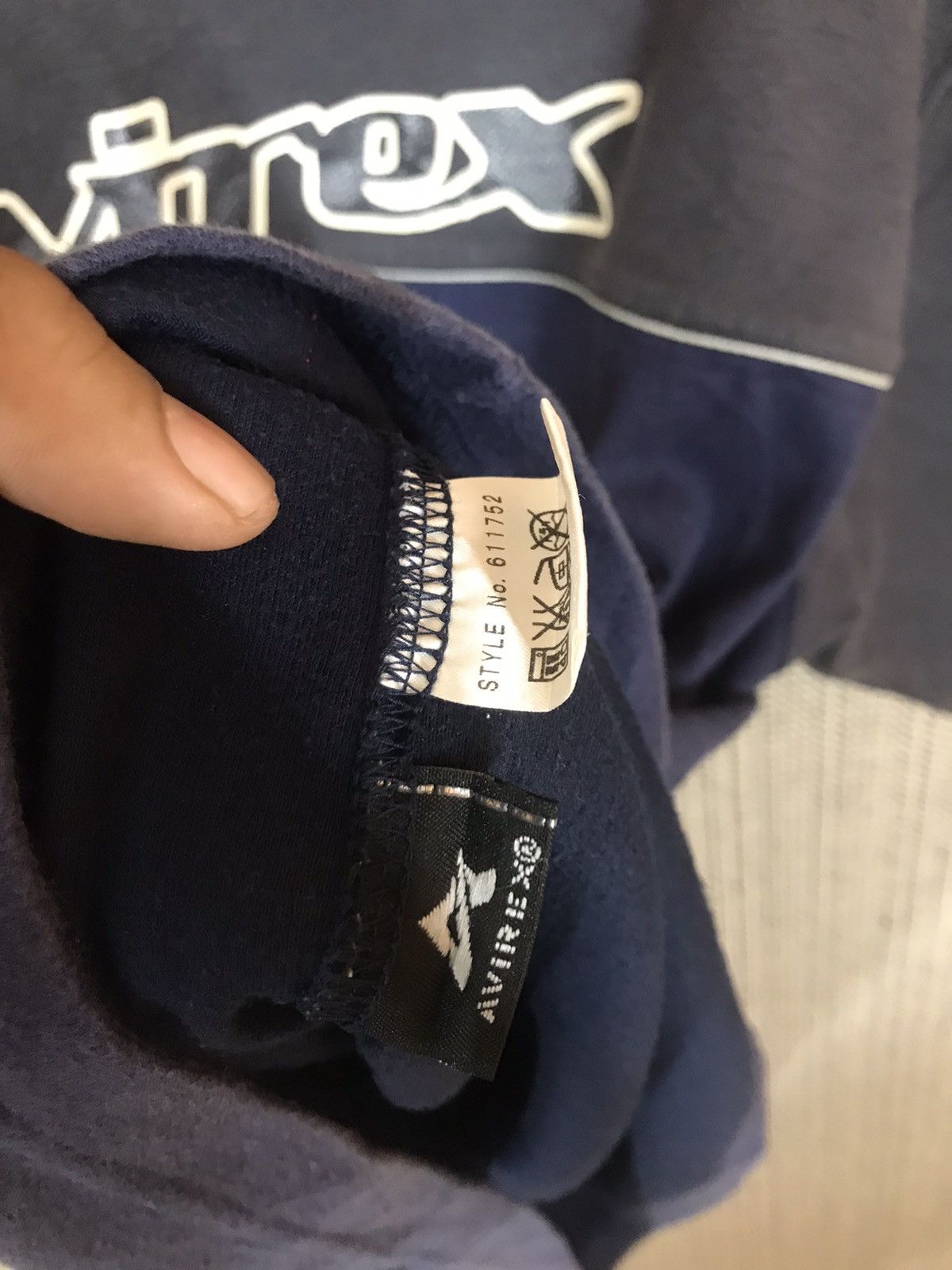 Avirex ‼️VTG AVIREX TSHIRT SPELLOUT NICE DESIGN‼️ Size US L / EU 52-54 / 3 - 5 Thumbnail