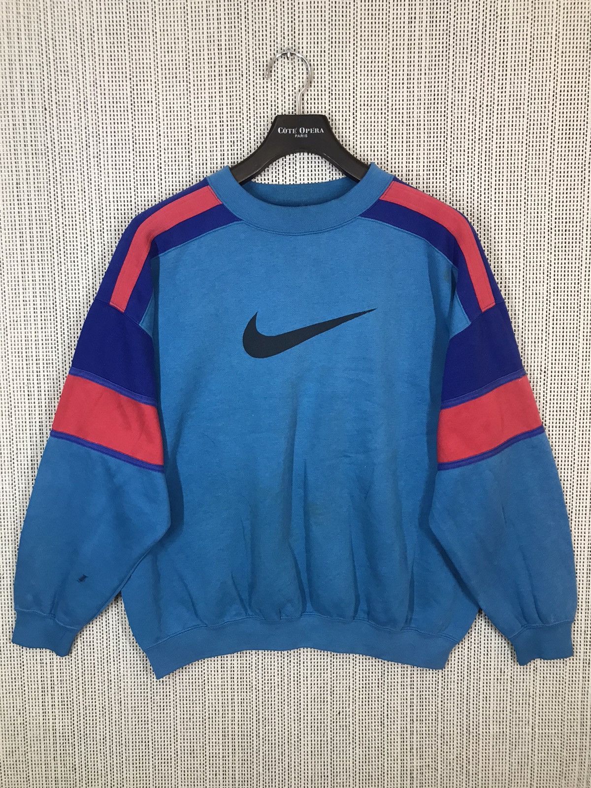 Nike ‼️VINTAGE NIKE BIG SWOOSH MULTICOLOUR‼️ Size US M / EU 48-50 / 2 - 1 Thumbnail
