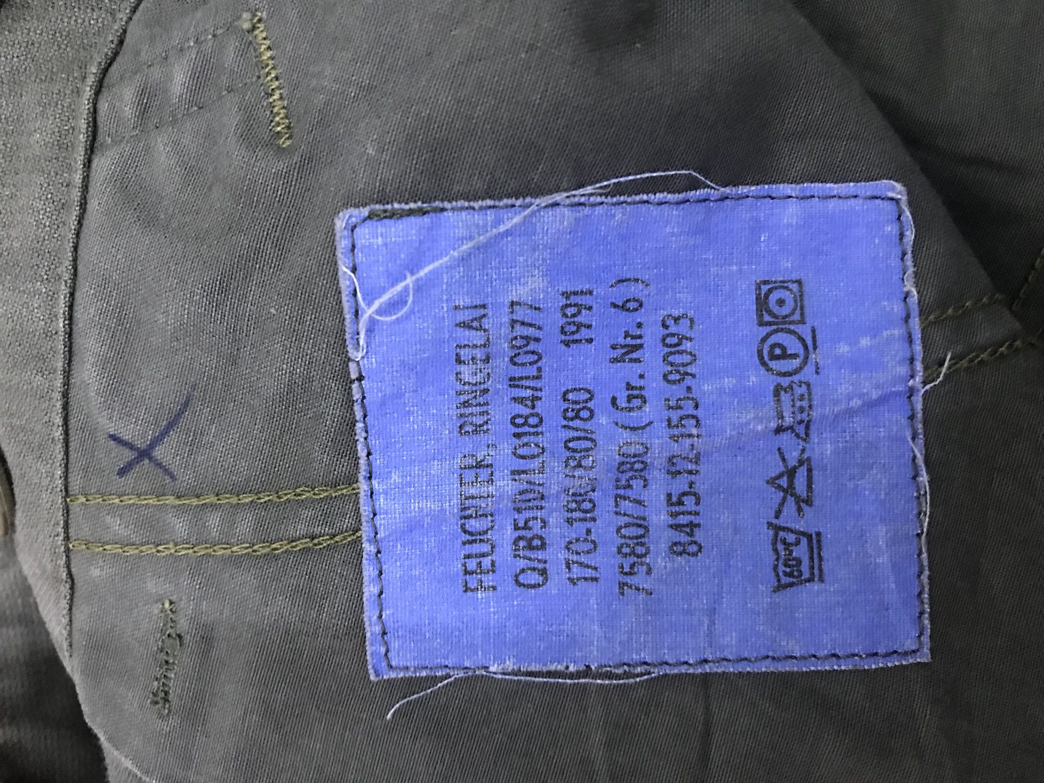 Vintage Vintage Military Parachute Cargo Bondage Pants Size US 30 / EU 46 - 9 Thumbnail