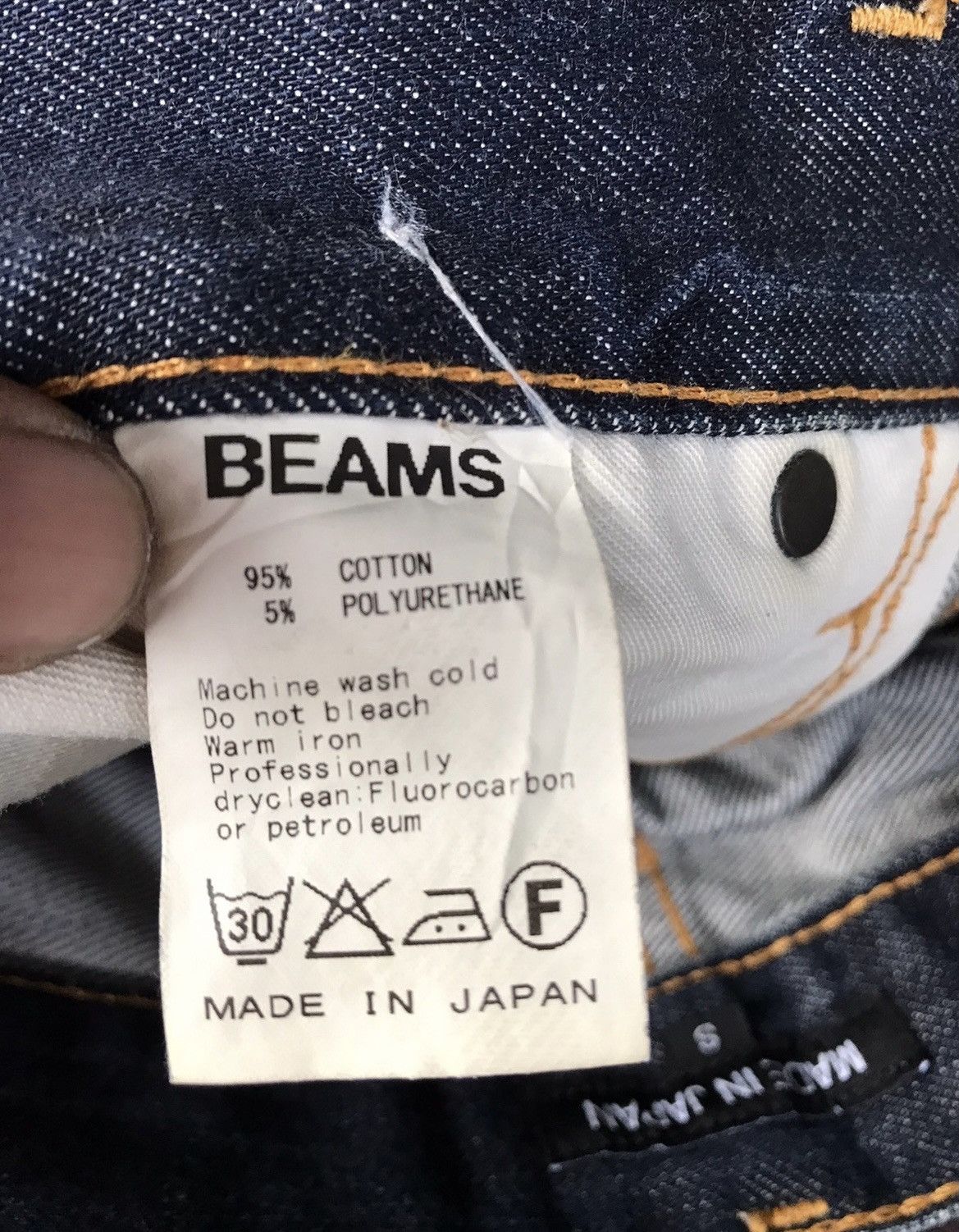 Beams Plus Made In Japan Beams Slim Fits Light Jeans Size US 30 / EU 46 - 14 Thumbnail
