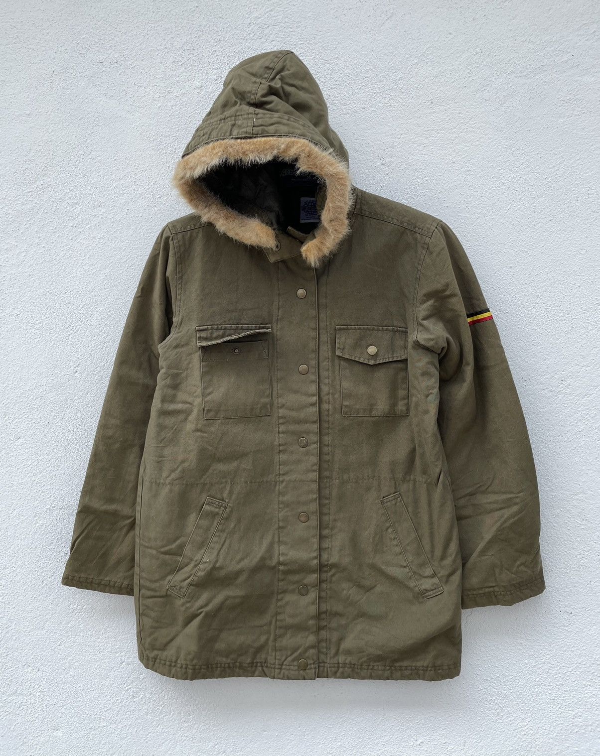 Vintage UN Global Hooded Quilted Lining Jacket Size US XS / EU 42 / 0 - 1 Thumbnail