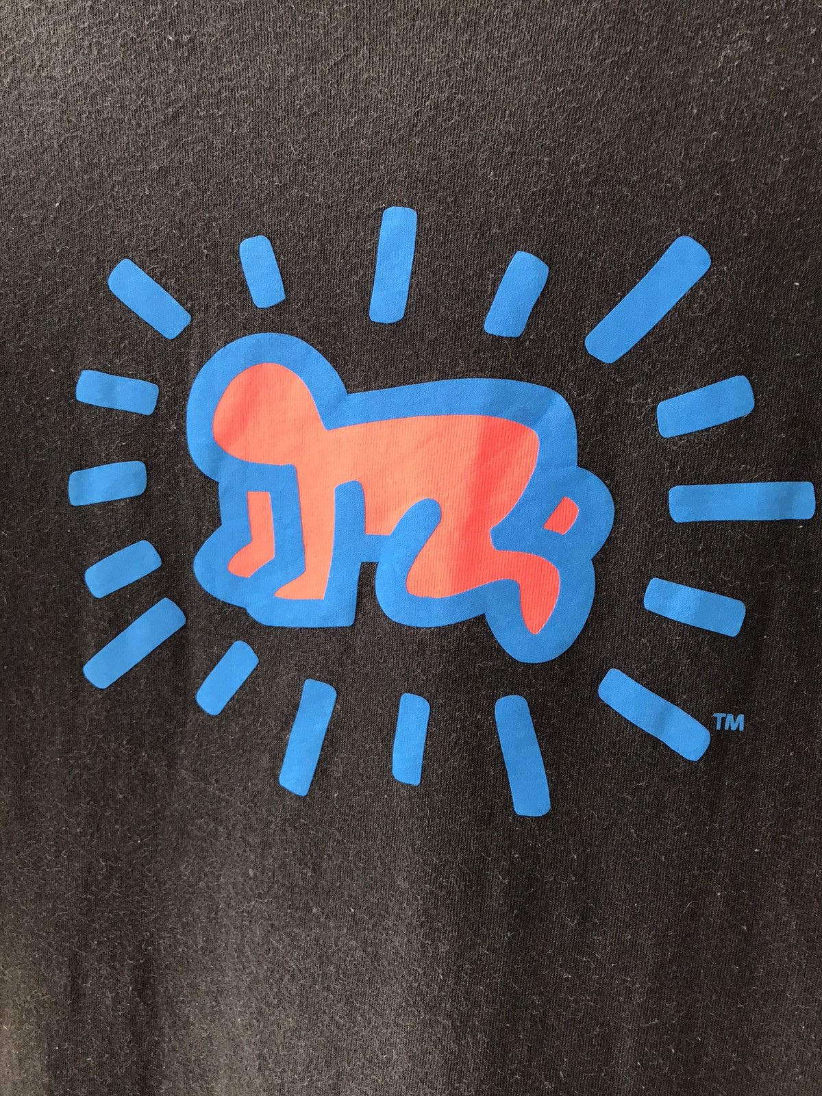 Japanese Brand × Keith Haring × Uniqlo Keith Haring X Uniqlo Tees Babies Screen Size US M / EU 48-50 / 2 - 2 Thumbnail