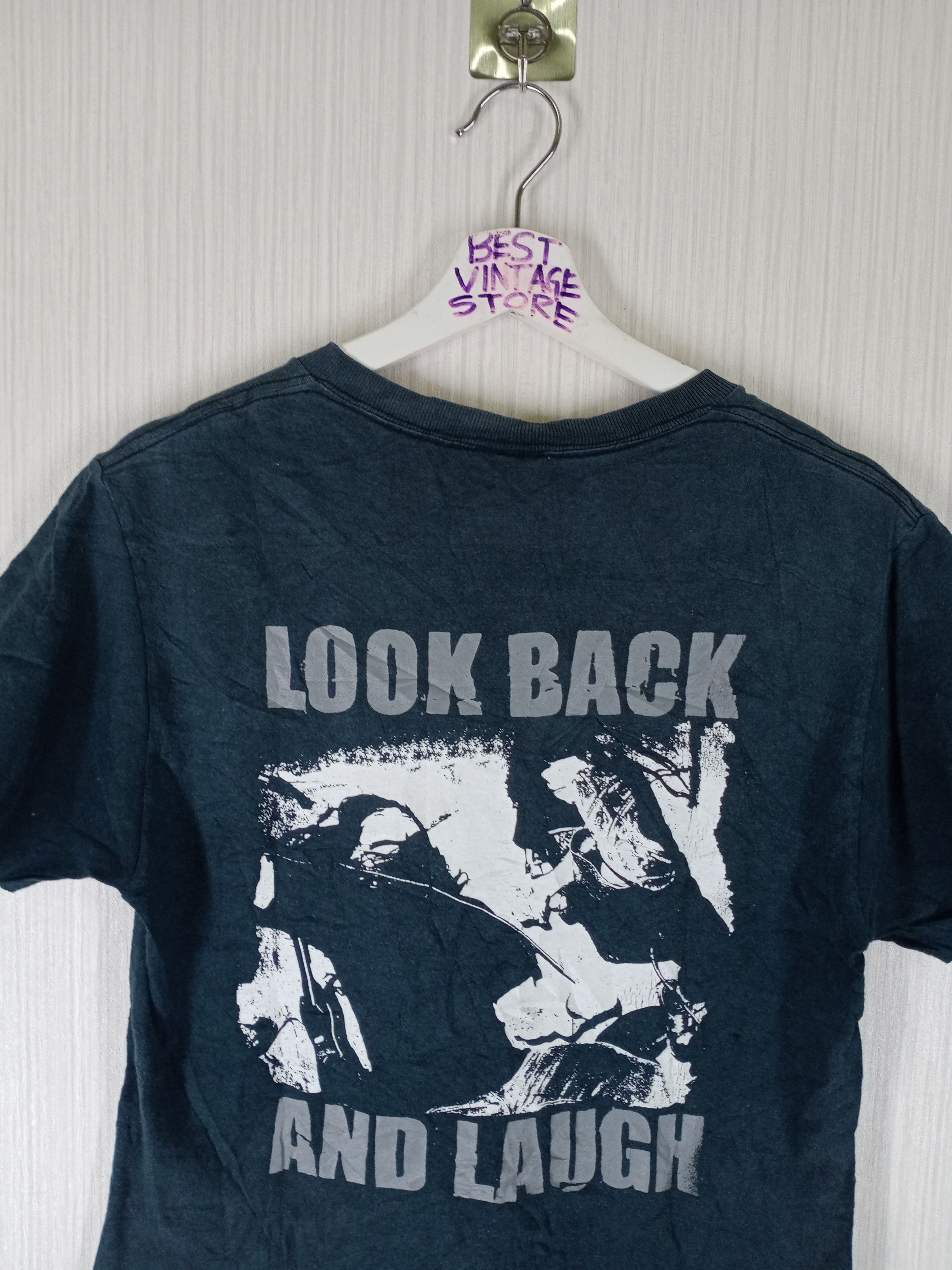 Band Tees Vintage Minor Threat 'Lock Back And Laugh' Tshirt Size US S / EU 44-46 / 1 - 7 Thumbnail