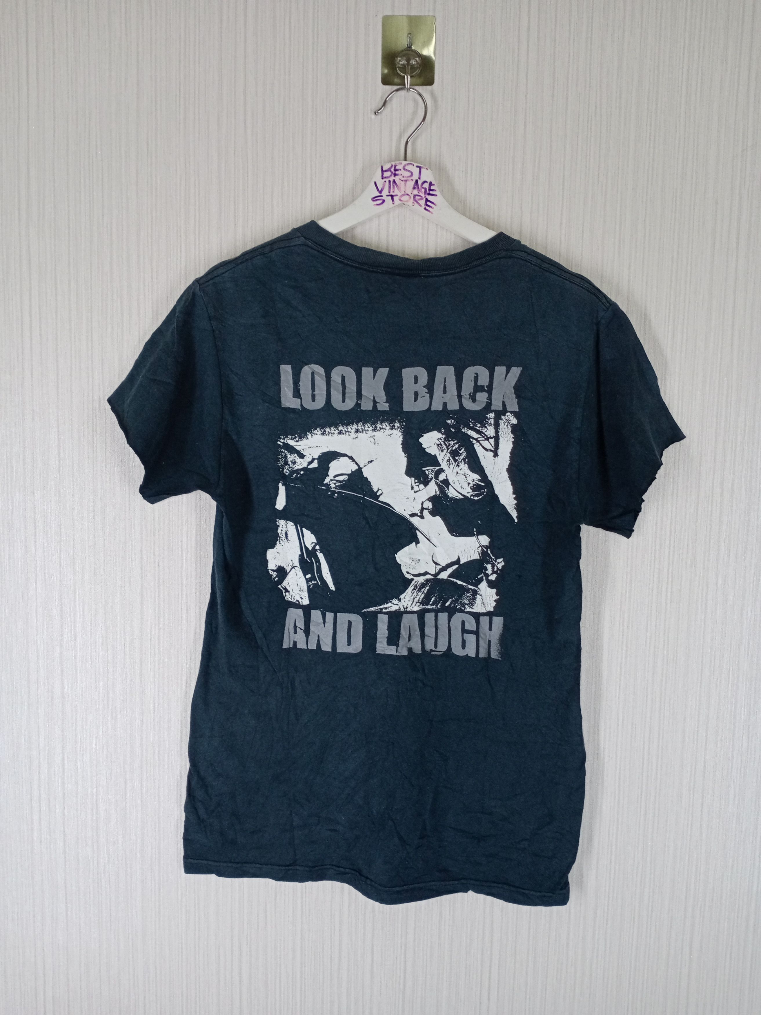 Band Tees Vintage Minor Threat 'Lock Back And Laugh' Tshirt Size US S / EU 44-46 / 1 - 1 Thumbnail
