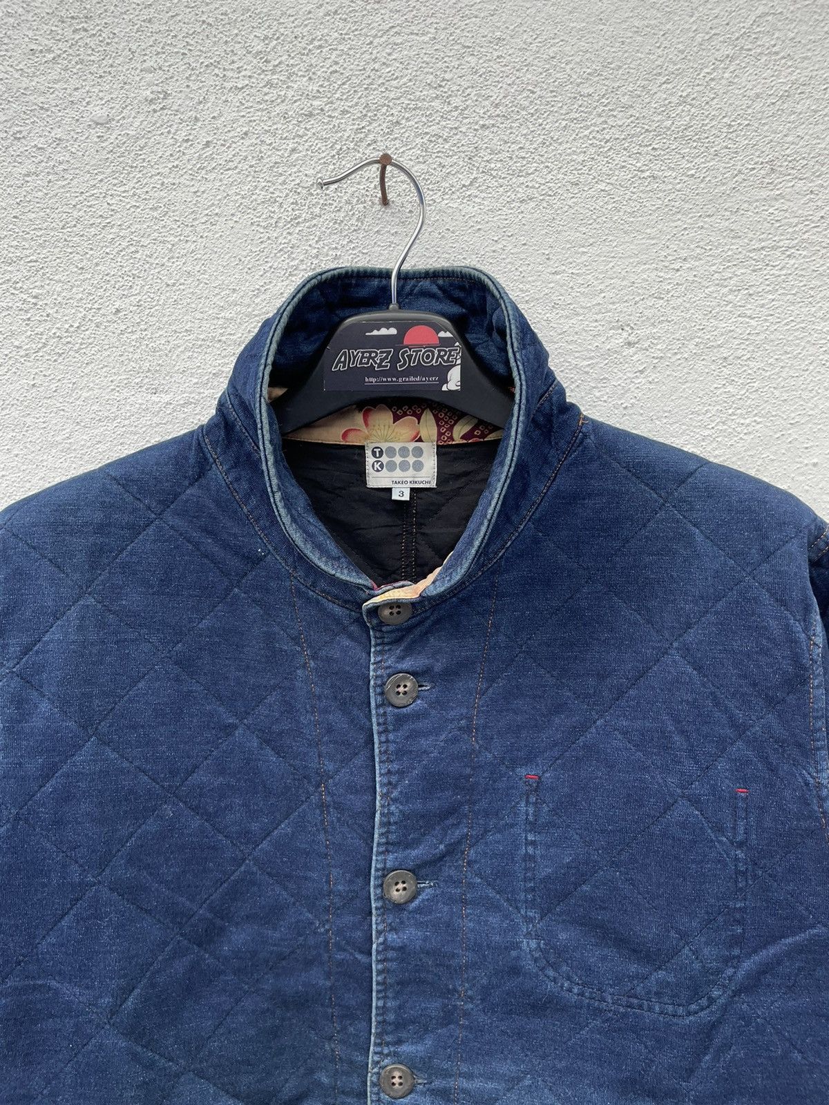 Japanese Brand × Takeo Kikuchi Takeo Kikuchi Quilted Workers Jacket Size US S / EU 44-46 / 1 - 3 Thumbnail