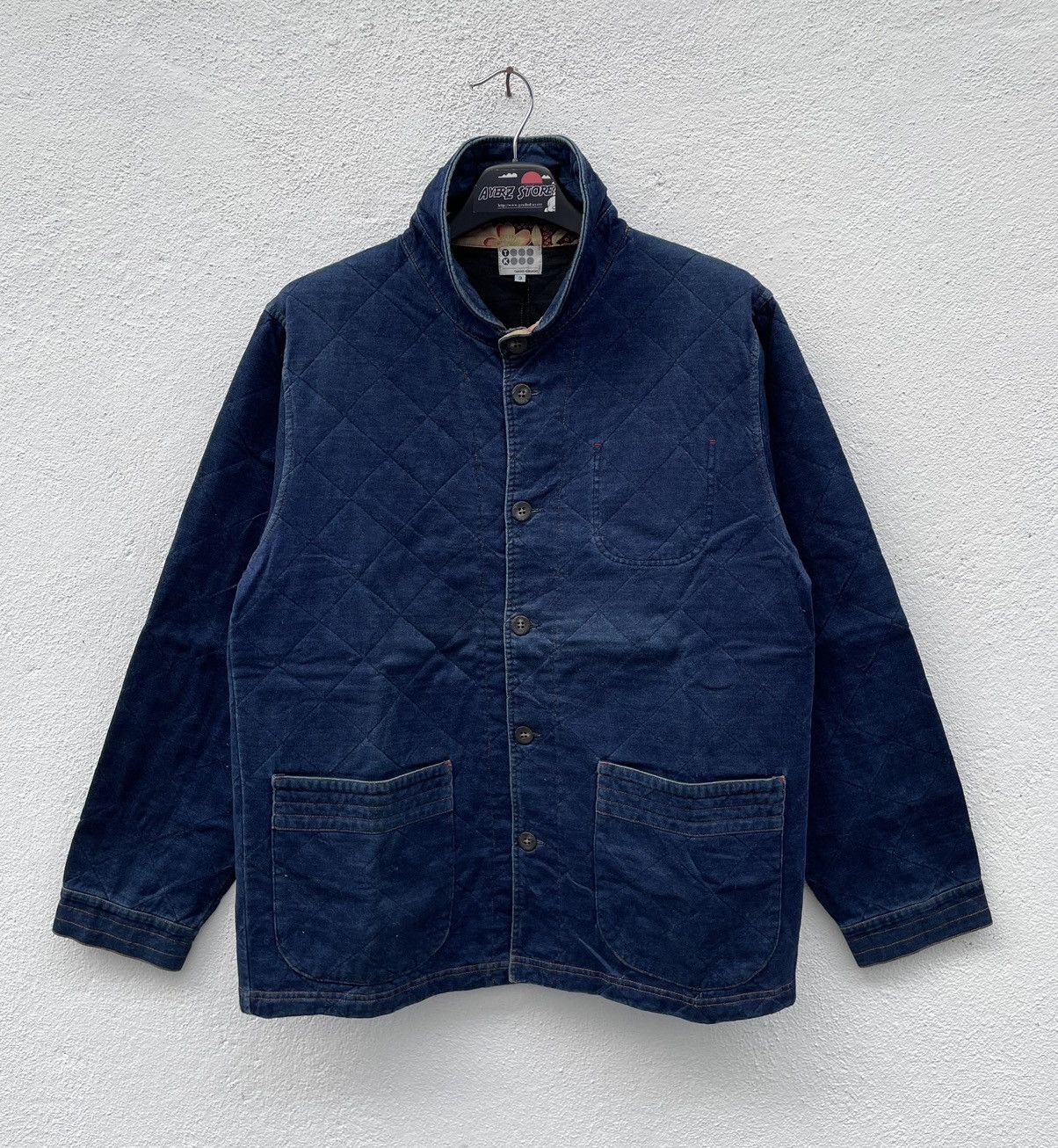 Japanese Brand × Takeo Kikuchi Takeo Kikuchi Quilted Workers Jacket Size US S / EU 44-46 / 1 - 1 Thumbnail
