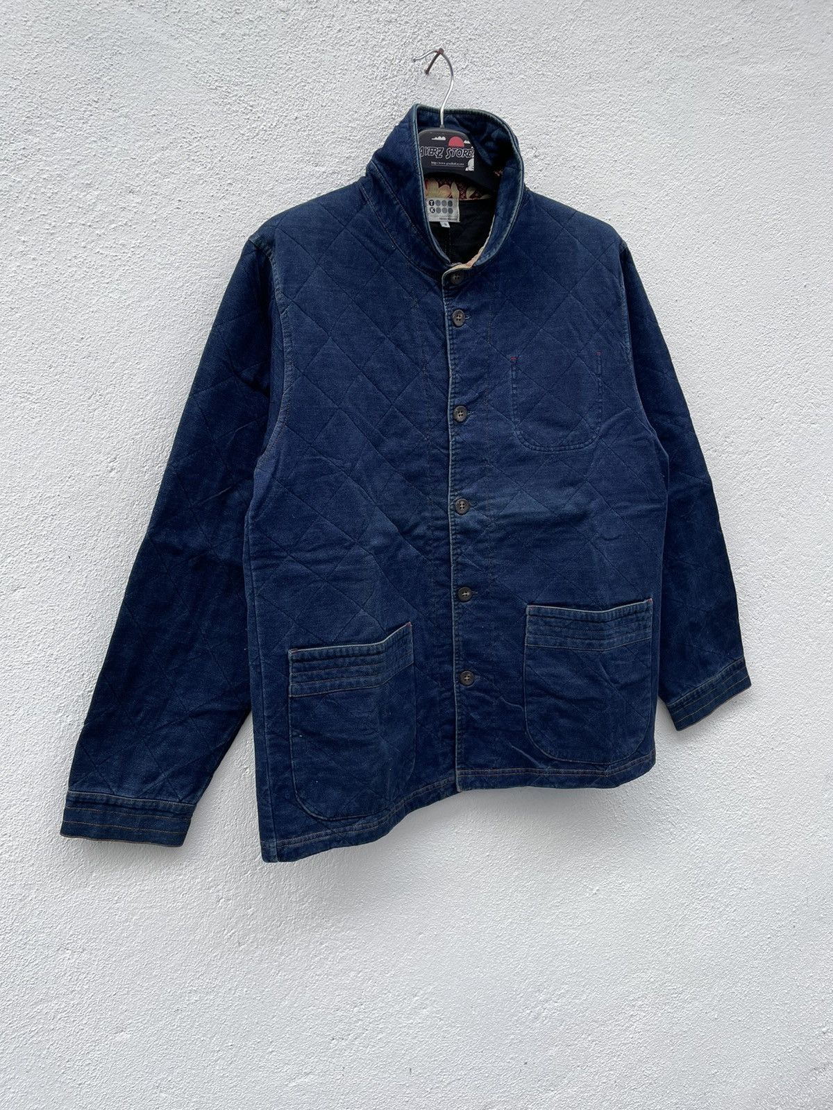 Japanese Brand × Takeo Kikuchi Takeo Kikuchi Quilted Workers Jacket Size US S / EU 44-46 / 1 - 2 Thumbnail